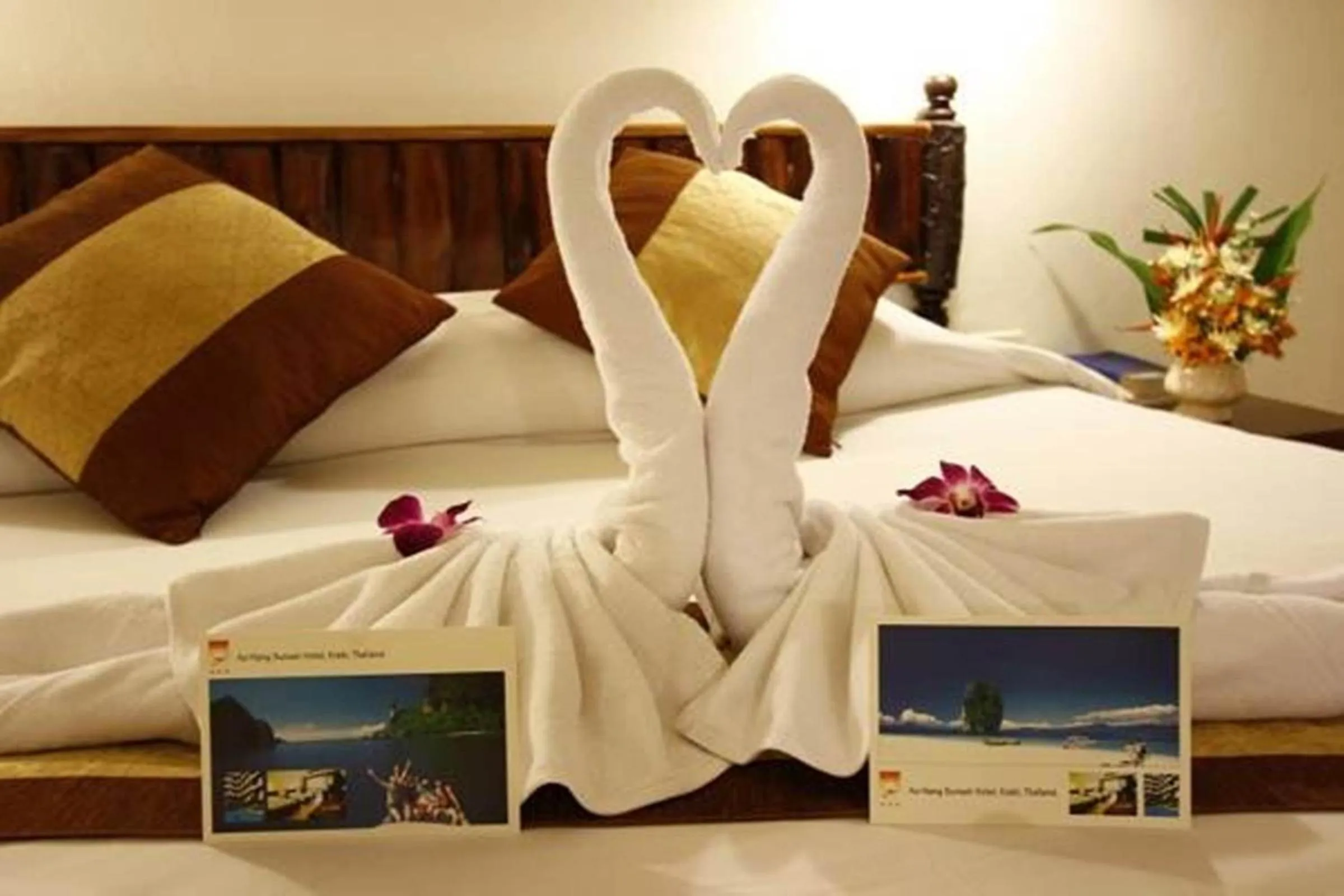 Bedroom, Bed in Aonang Sunset Hotel - SHA Extra Plus