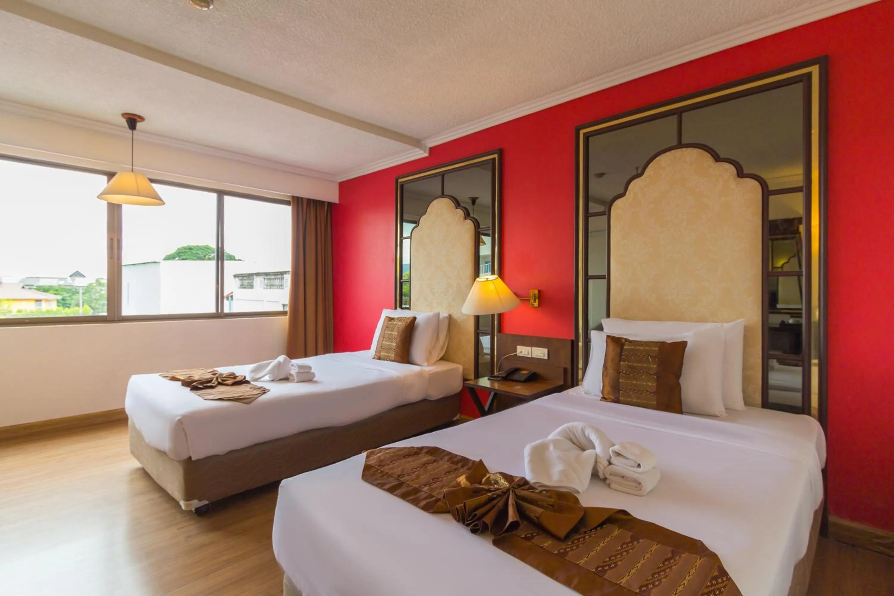 Bed in BP Chiangmai City Hotel