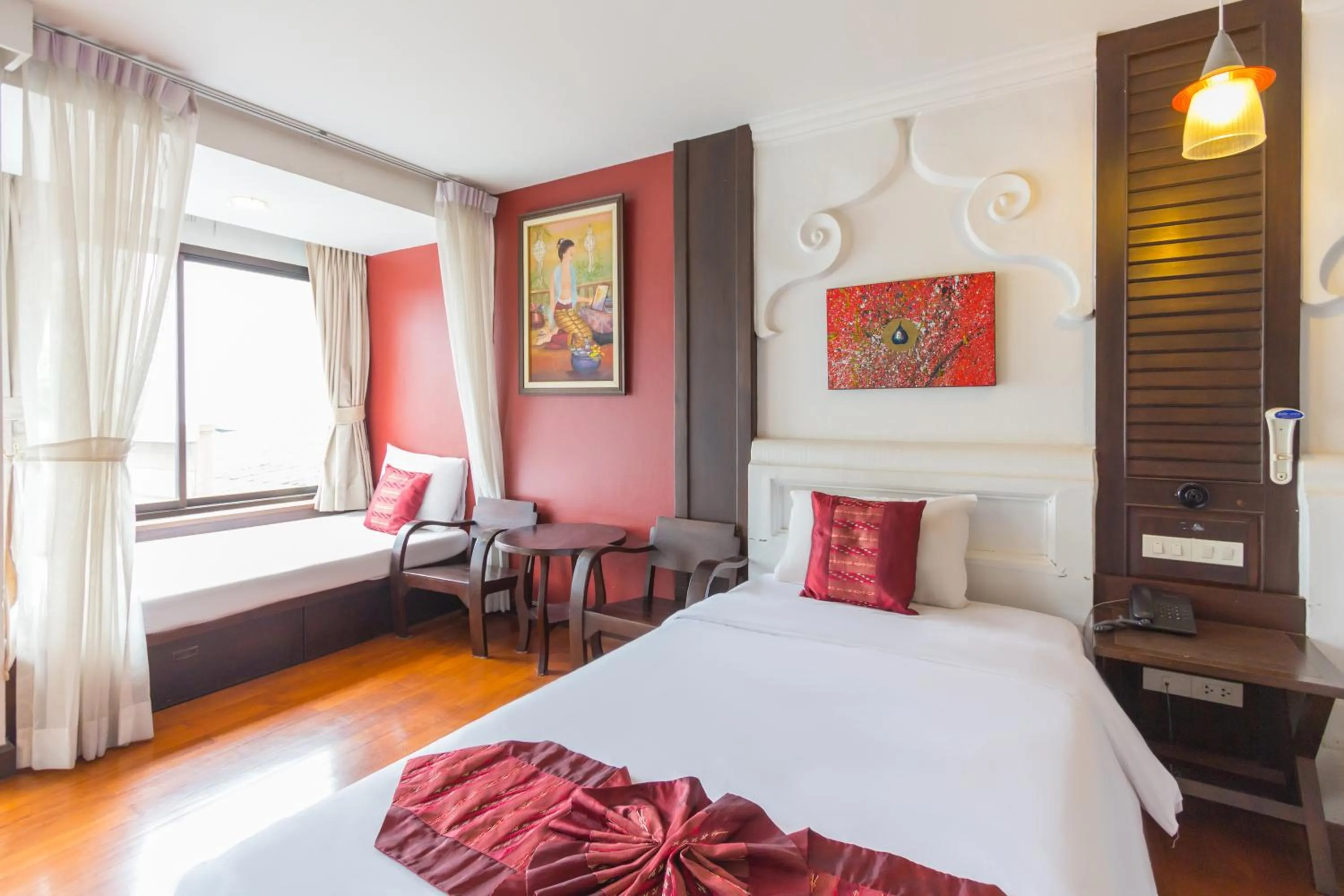 Bed in BP Chiangmai City Hotel