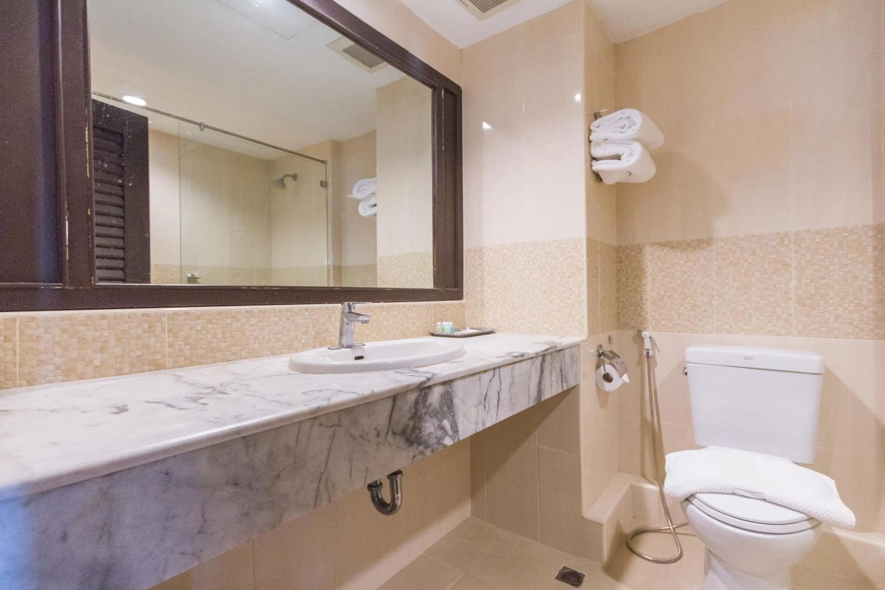 Shower in BP Chiangmai City Hotel