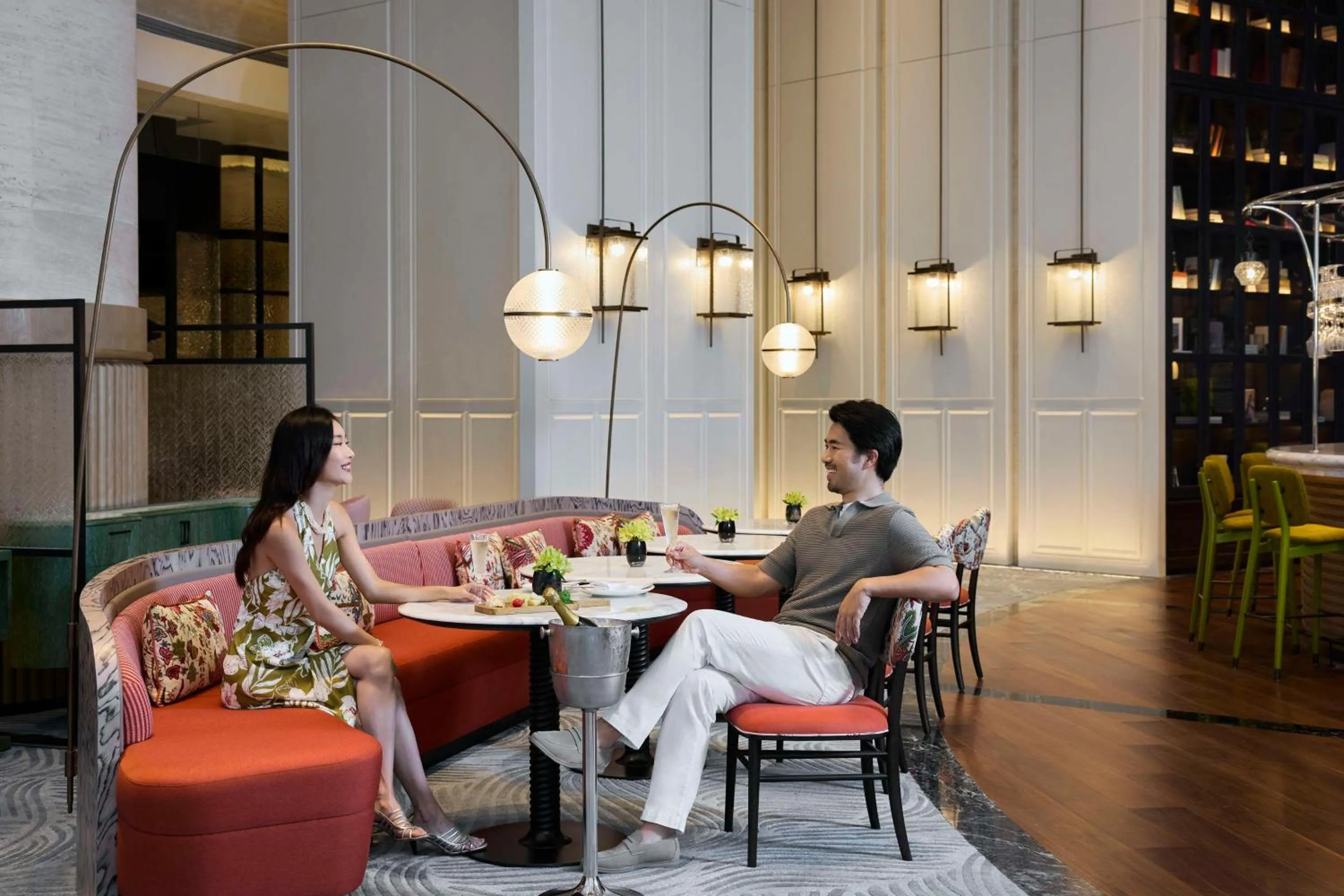 Restaurant/places to eat in Hilton Shanghai City Center -Steps from iconic landmarks Wukang Mansion and Jing'an Temple