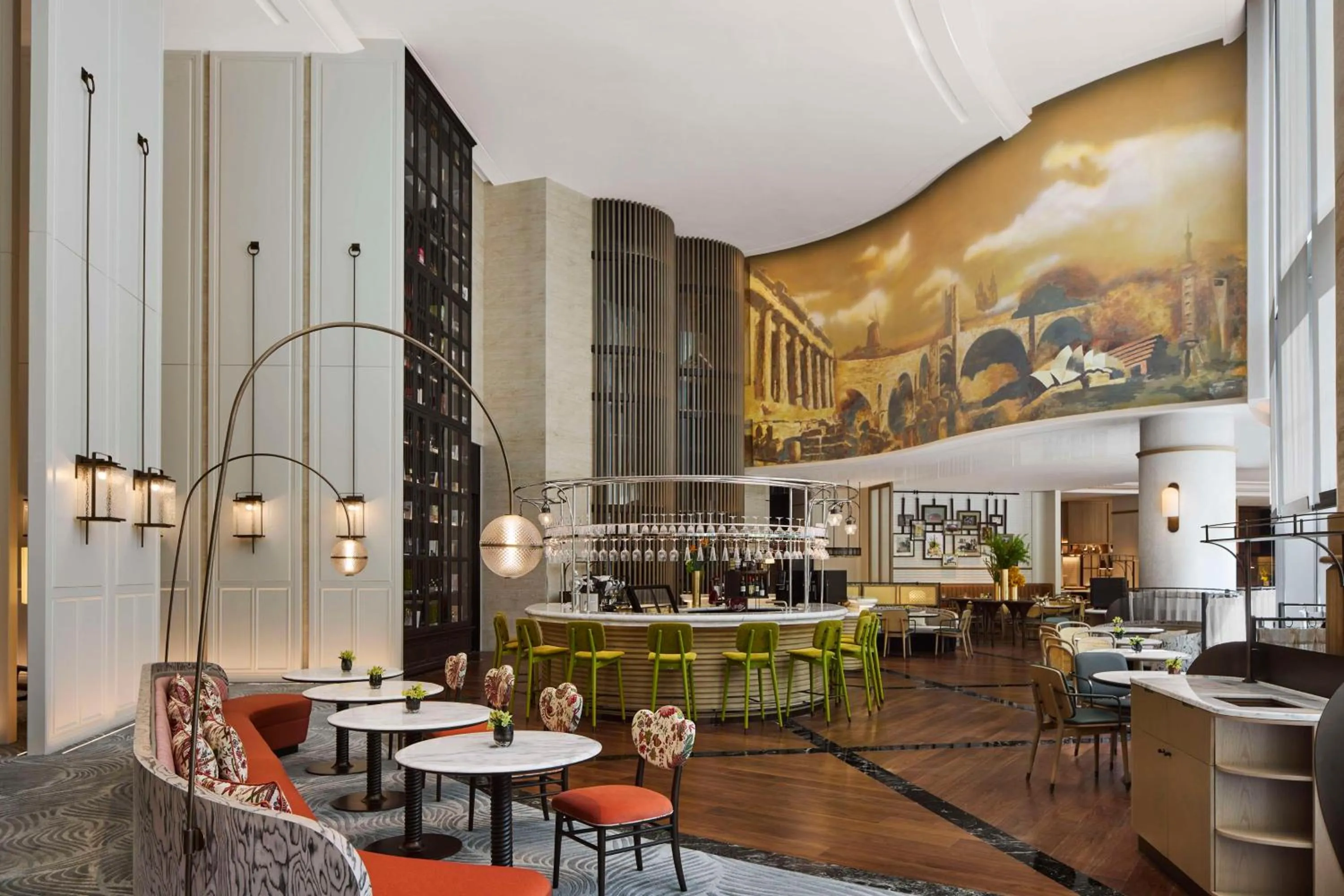 Restaurant/places to eat in Hilton Shanghai City Center -Steps from iconic landmarks Wukang Mansion and Jing'an Temple