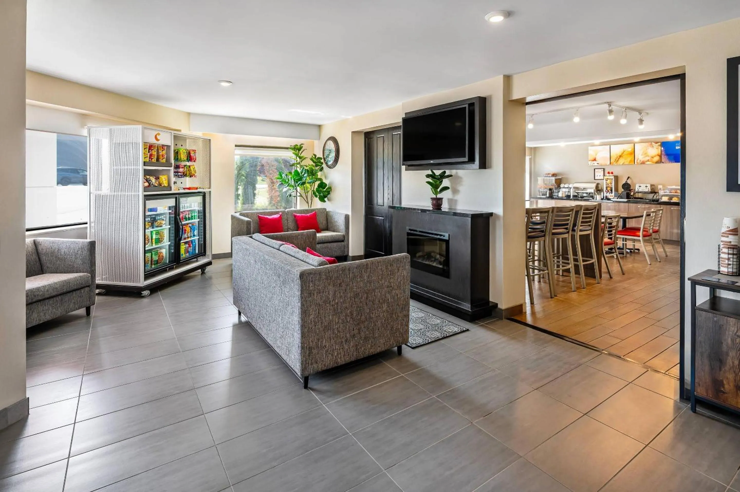 Lobby or reception in Comfort Inn