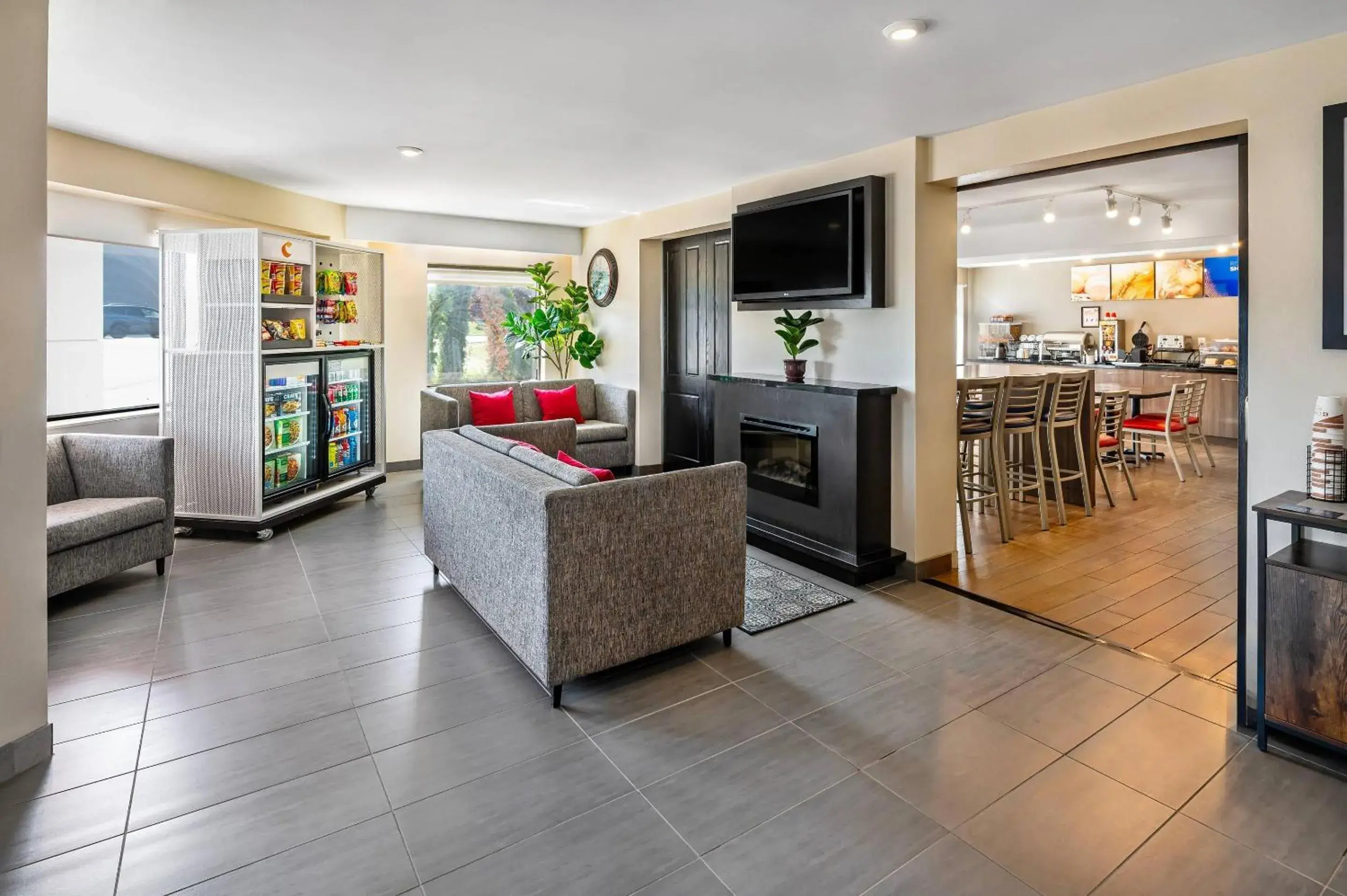 Lobby or reception in Comfort Inn Lobby or reception in Comfort Inn