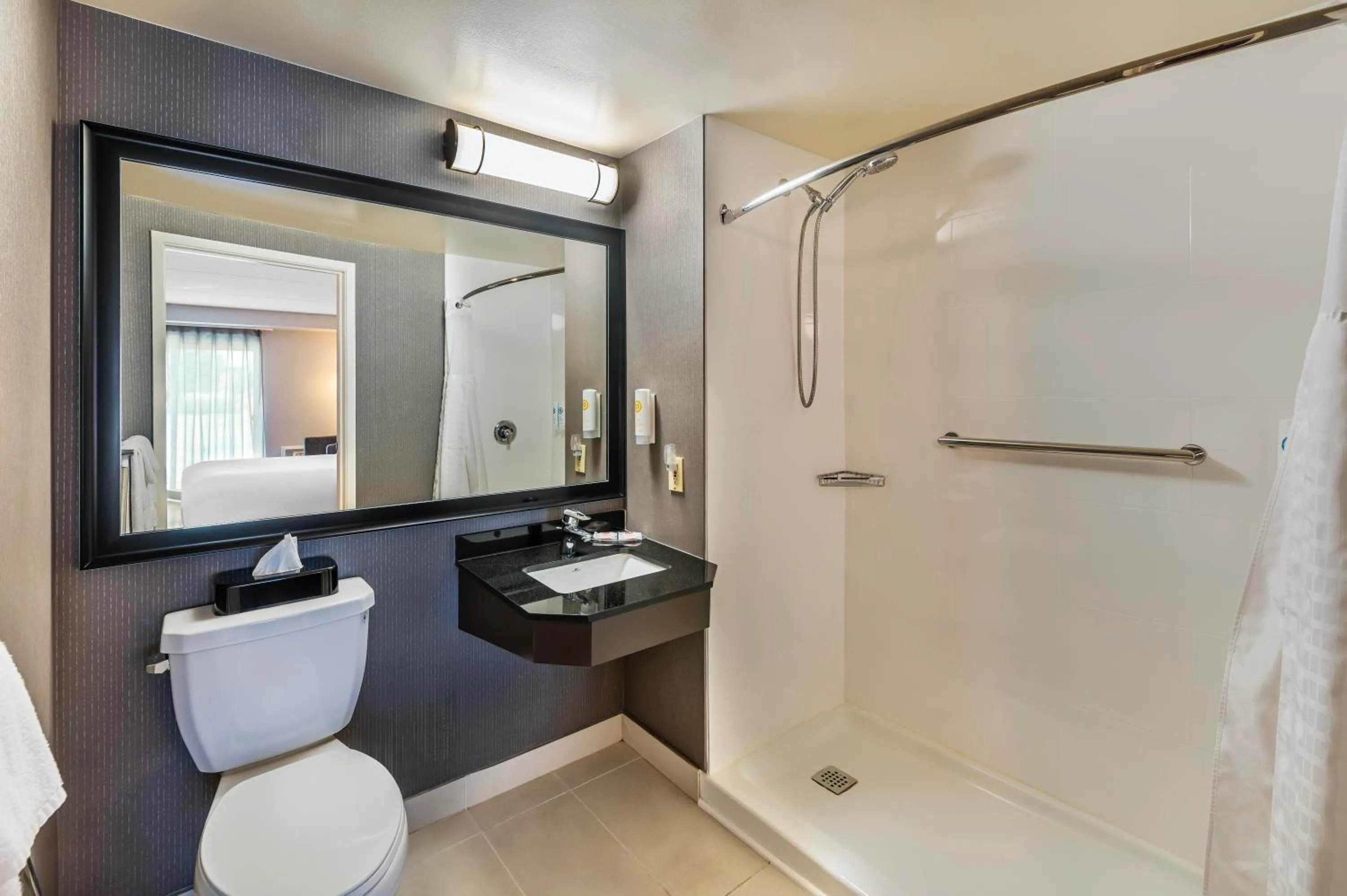 Shower in Comfort Inn