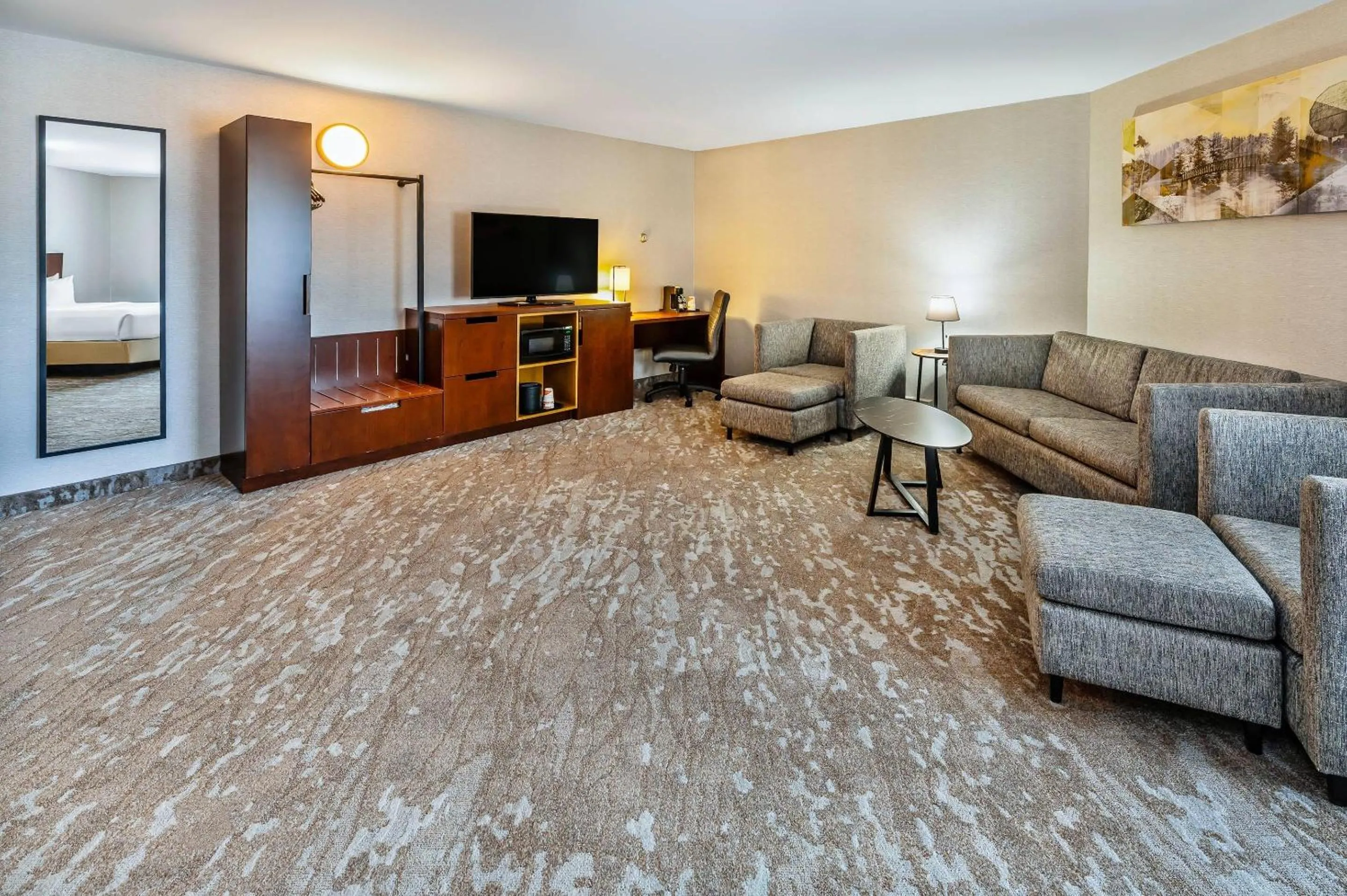 Bedroom in Comfort Inn