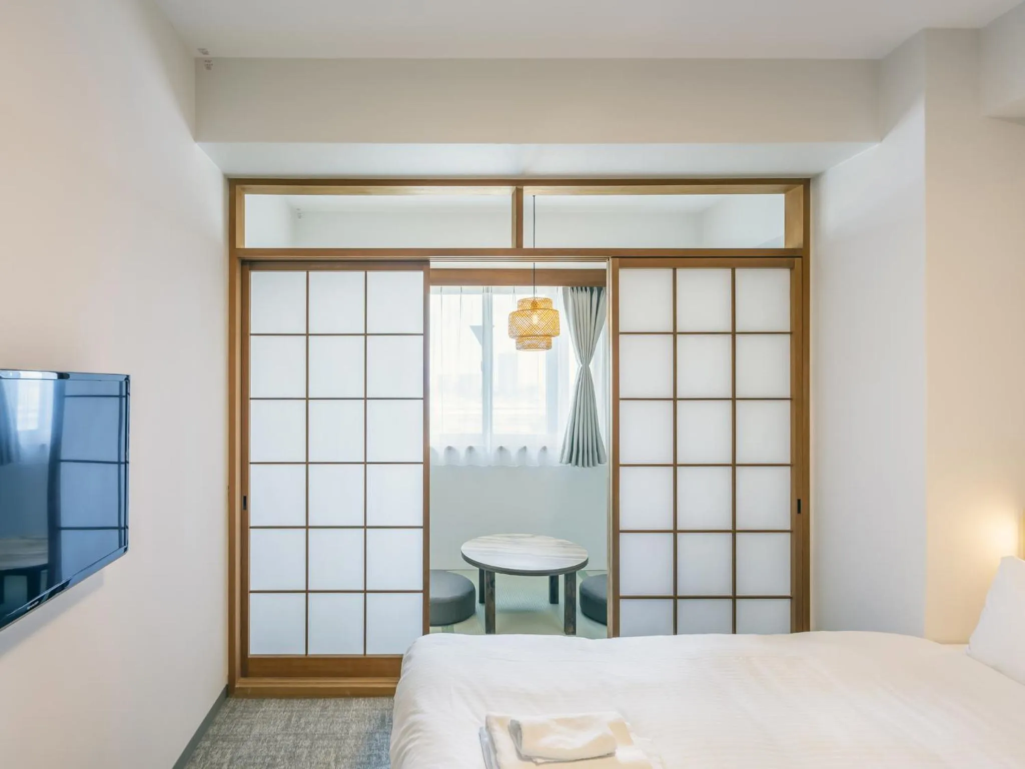 Photo of the whole room, Bed in Apartment Hotel DIG the OSAKA