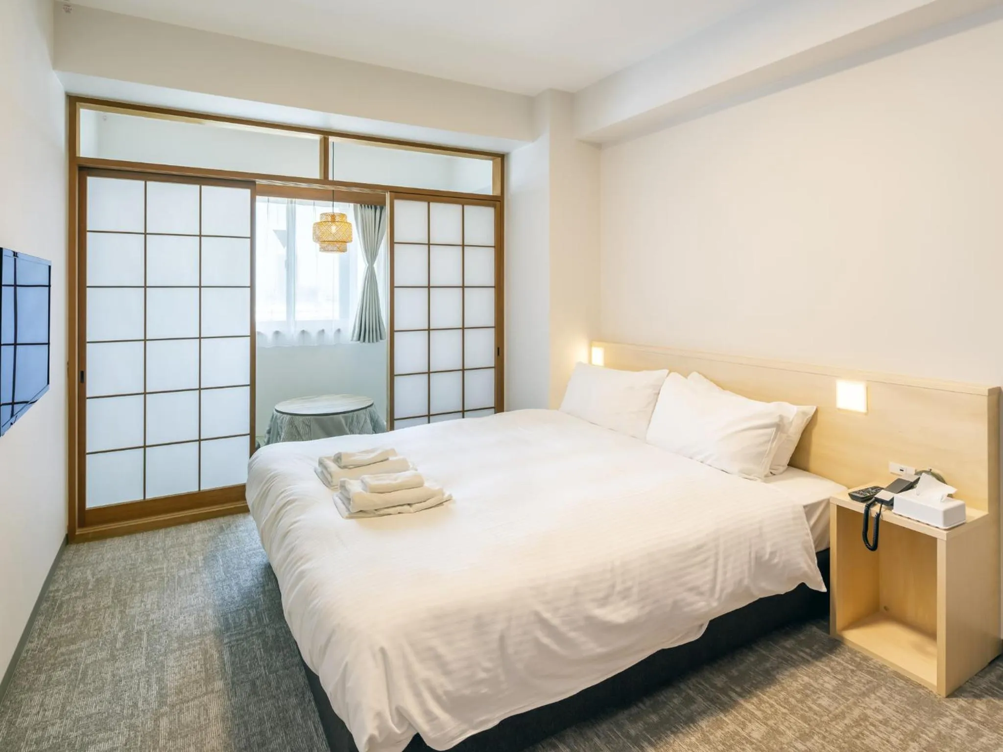 Photo of the whole room, Bed in Apartment Hotel DIG the OSAKA