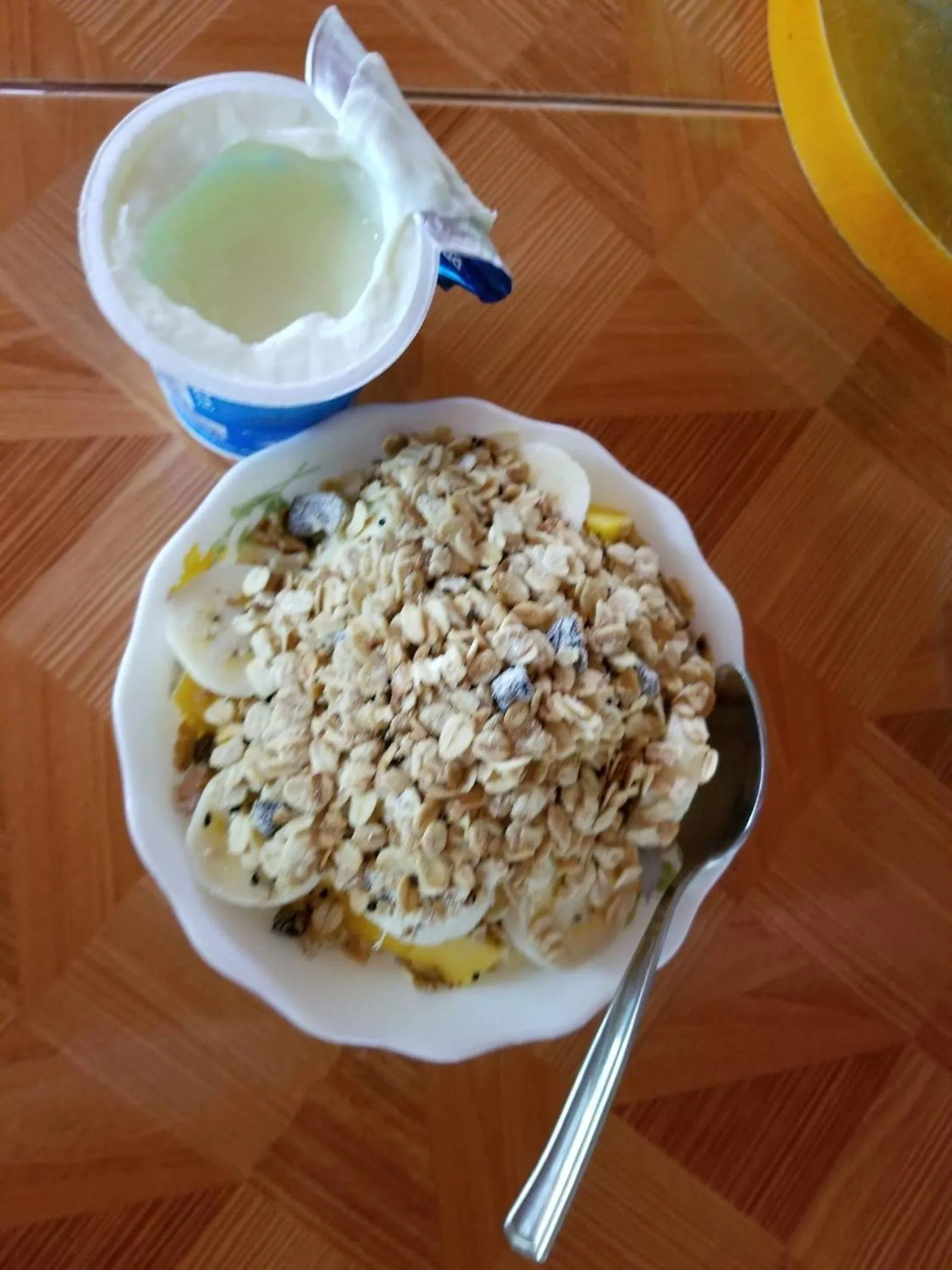 Breakfast in Blue Diamond Hostel