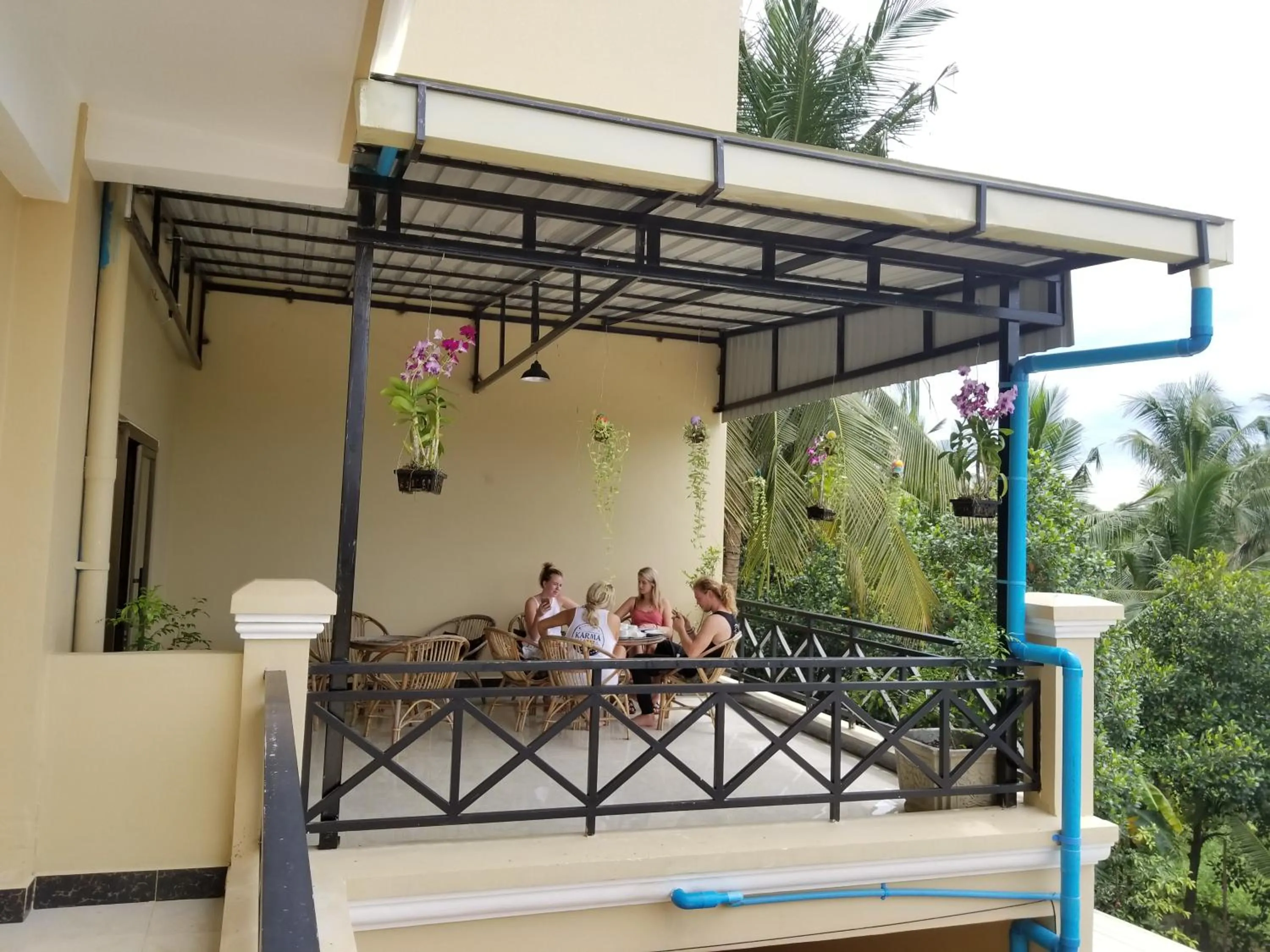 Balcony/Terrace in Blue Diamond Hostel