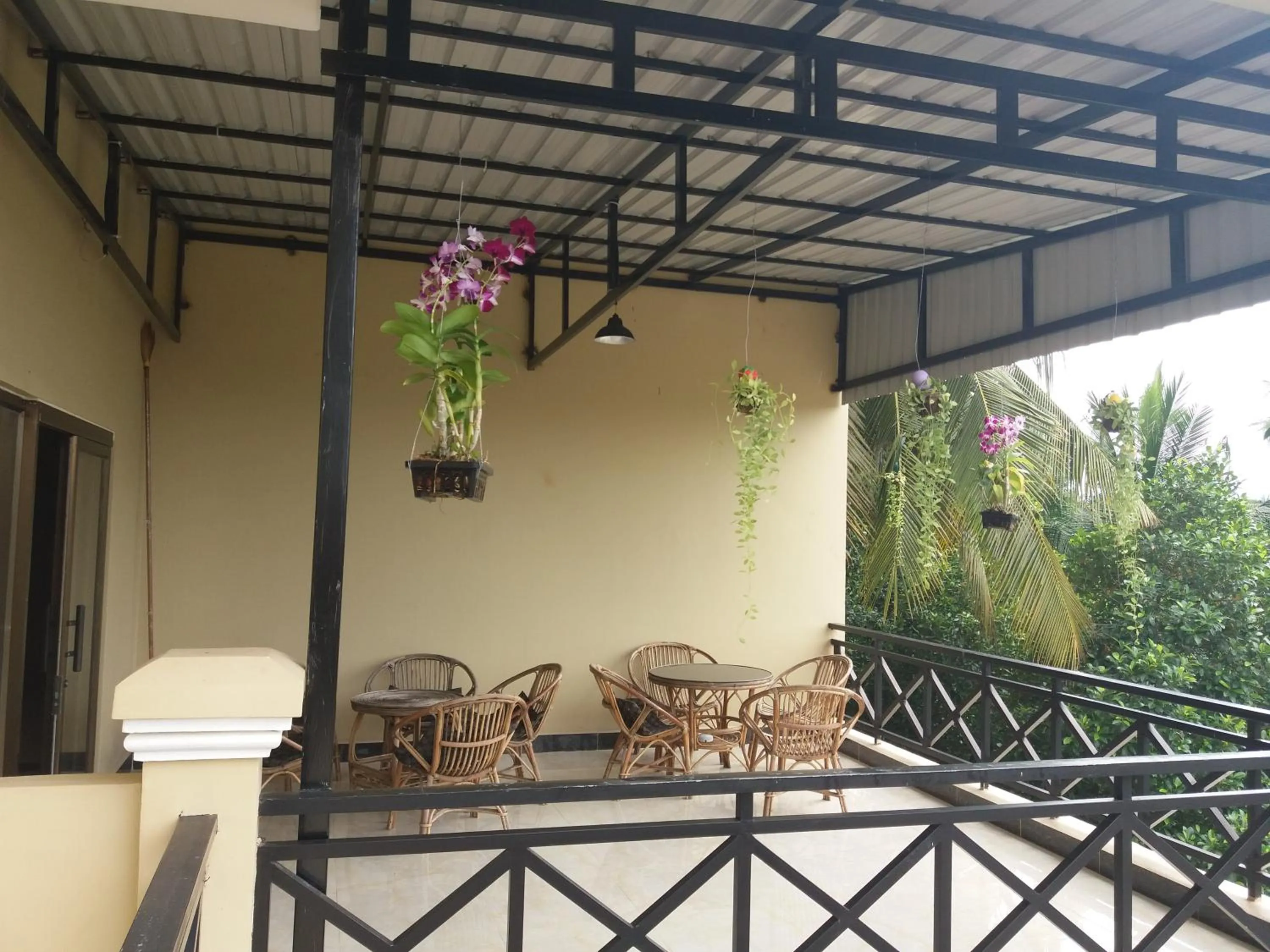 Balcony/Terrace in Blue Diamond Hostel