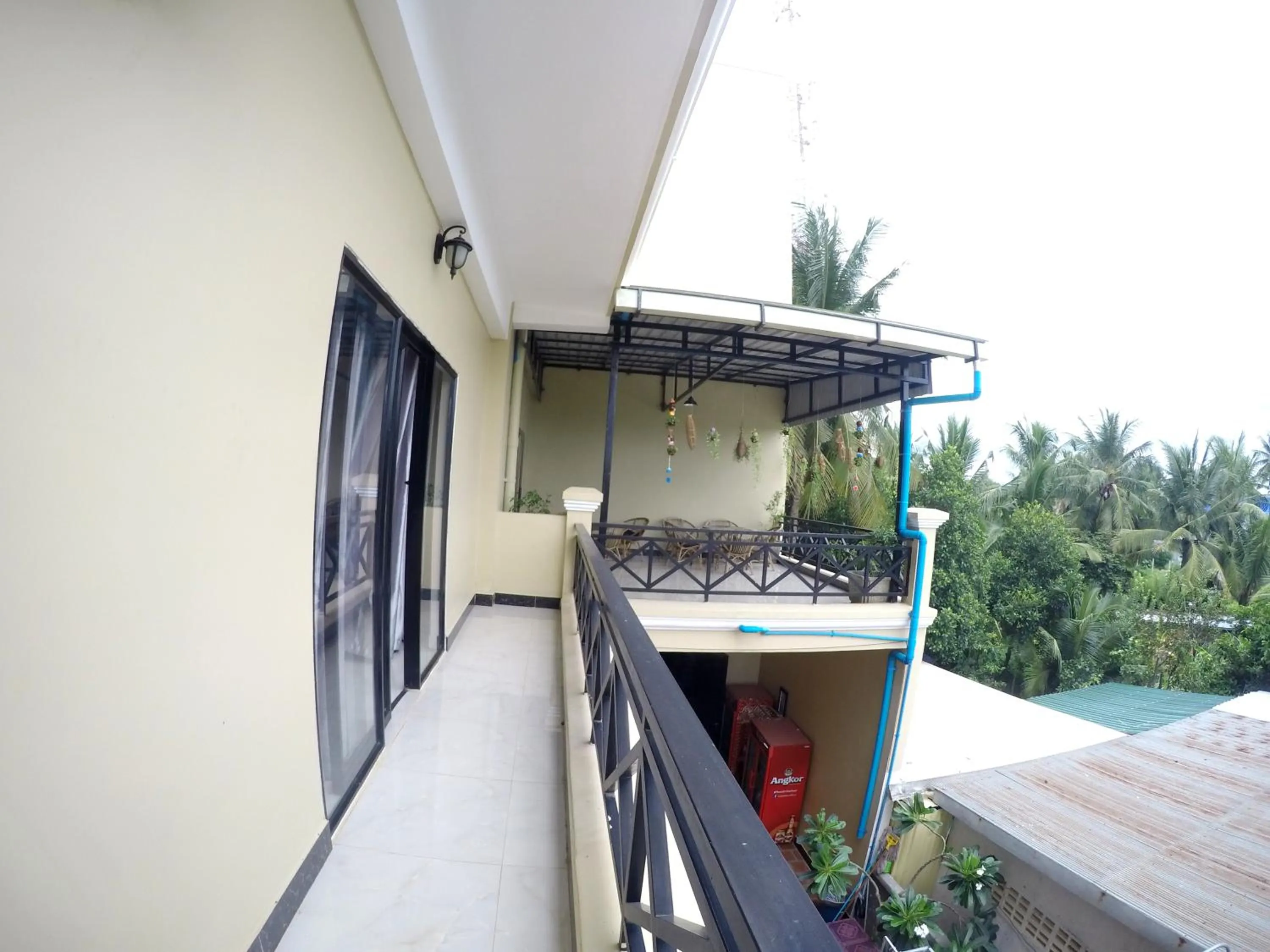 Balcony/Terrace in Blue Diamond Hostel