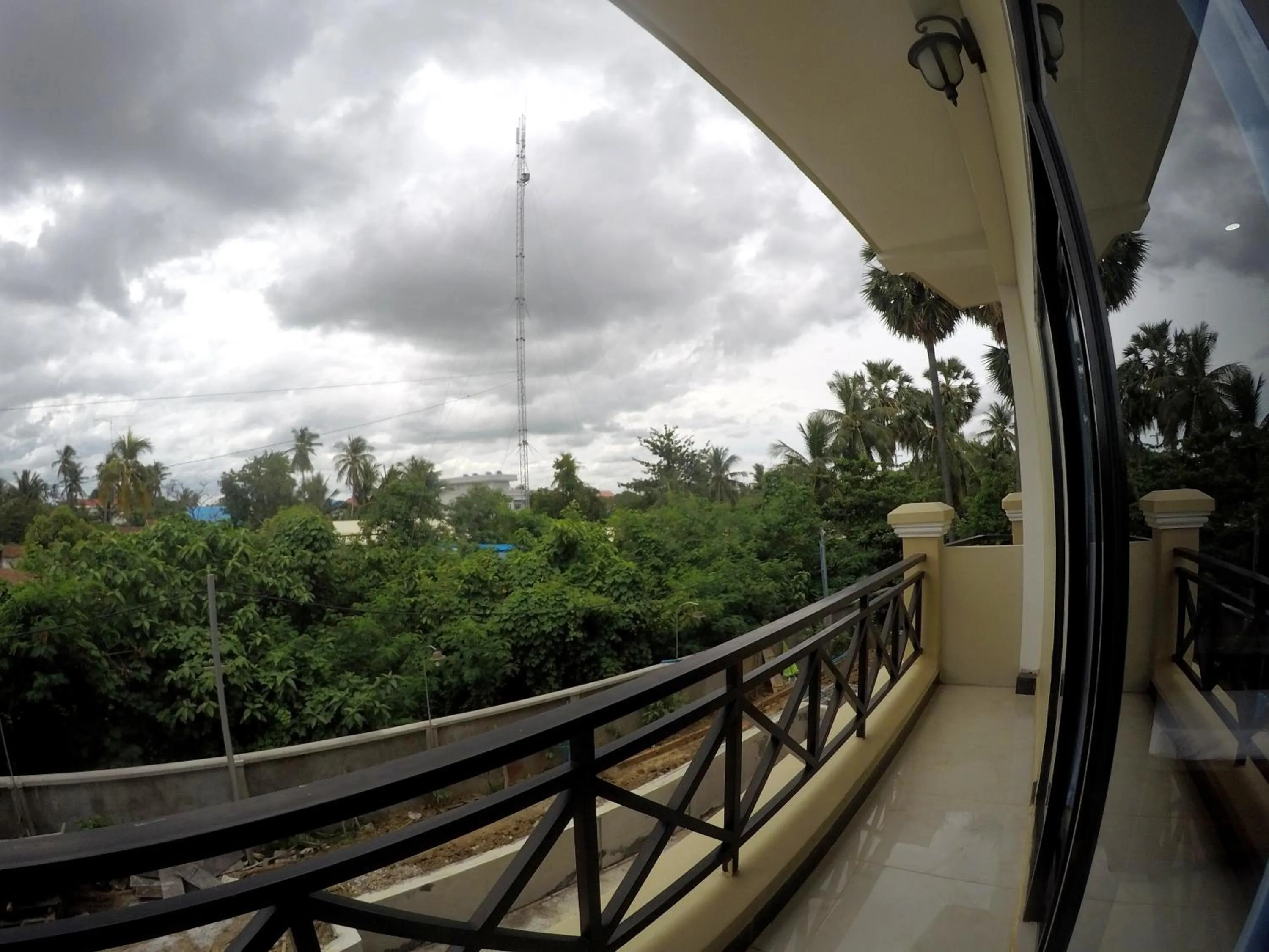 Balcony/Terrace in Blue Diamond Hostel