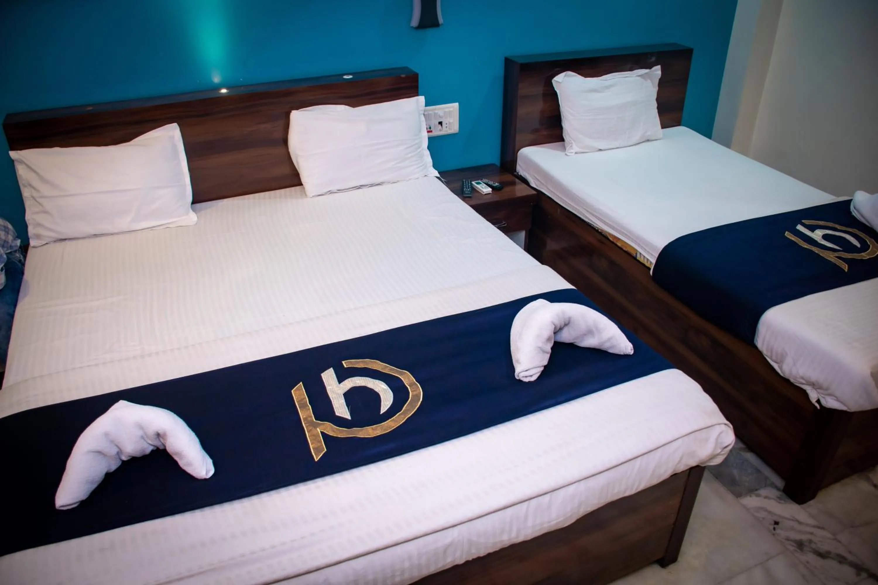 Bed in Hotel Platinum