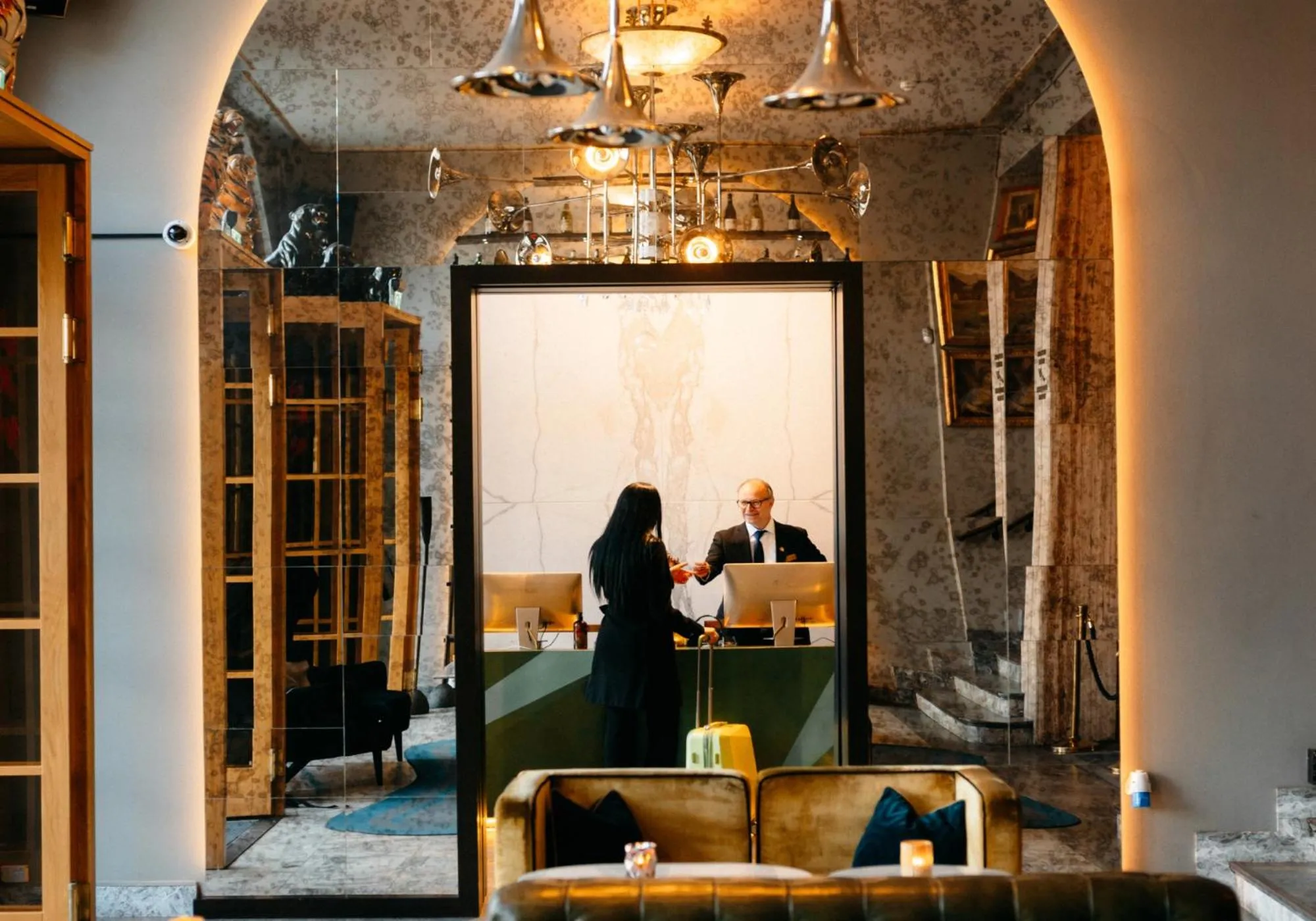 Facade/entrance in Hotel Christiania Teater