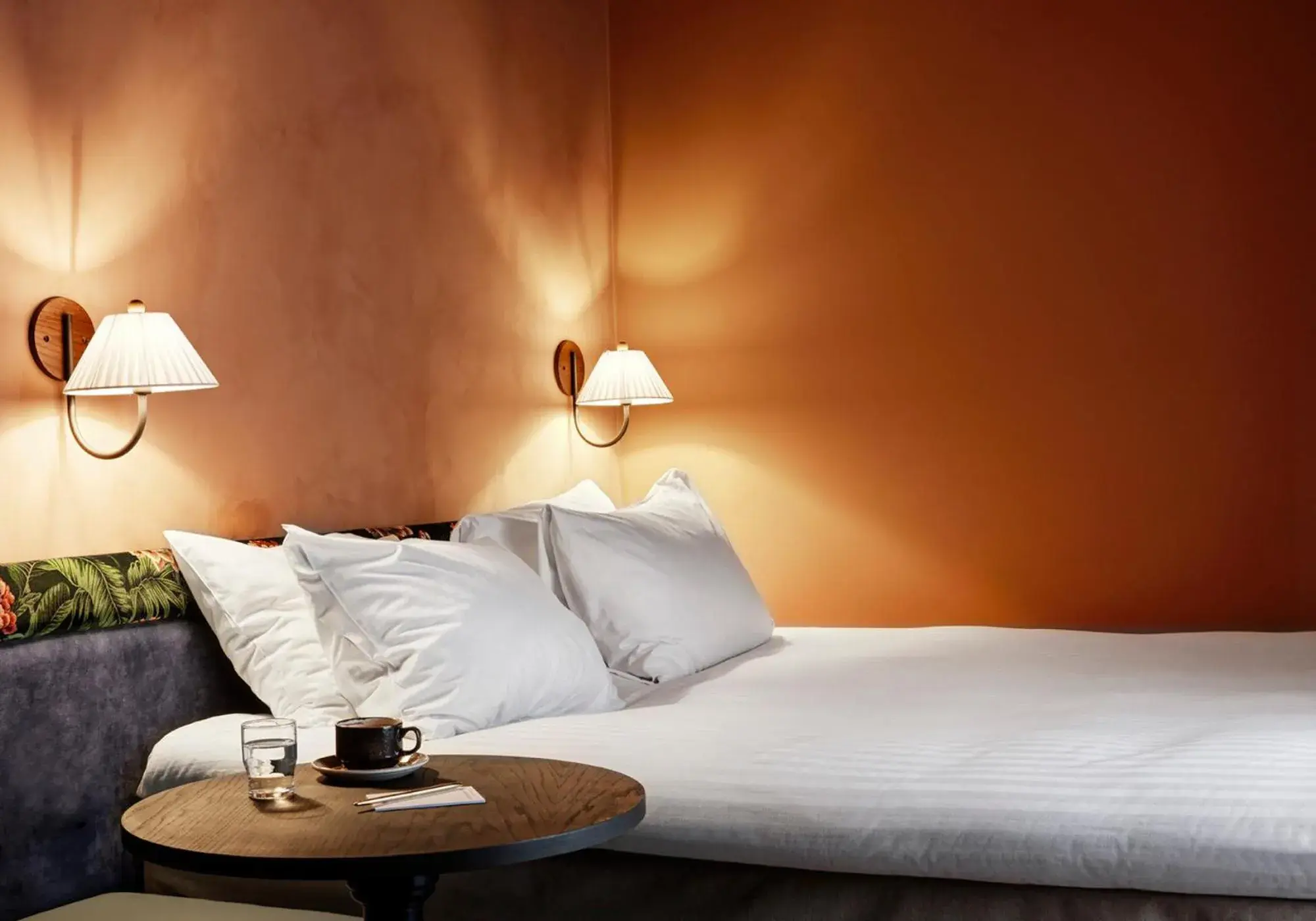 Bed in Hotel Christiania Teater Bed in Hotel Christiania Teater