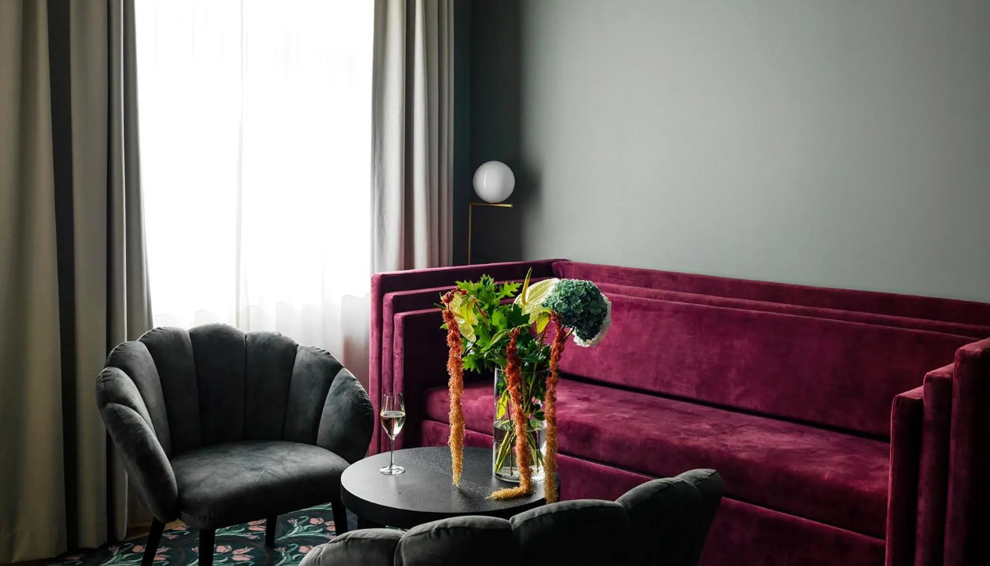 Seating area in Hotel Christiania Teater