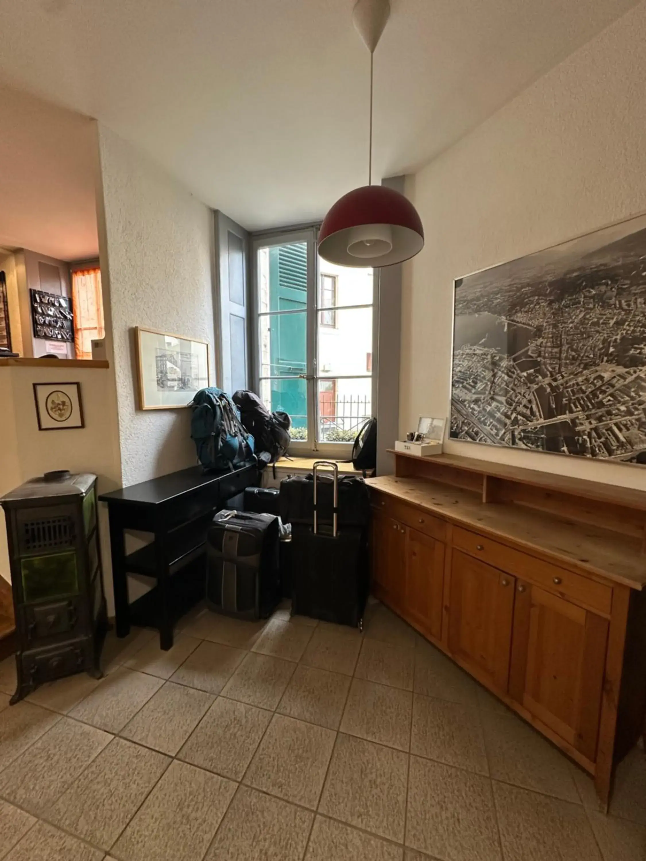 Lobby or reception in Hotel des Tourelles Lobby or reception in Hotel des Tourelles