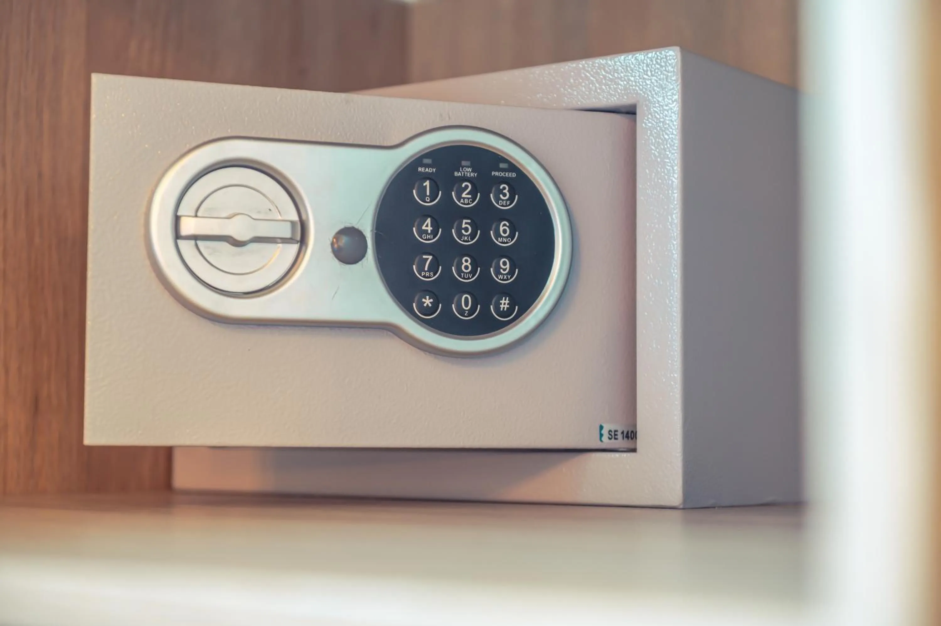 safe in Logis Hôtel Restaurant Le Plantevin