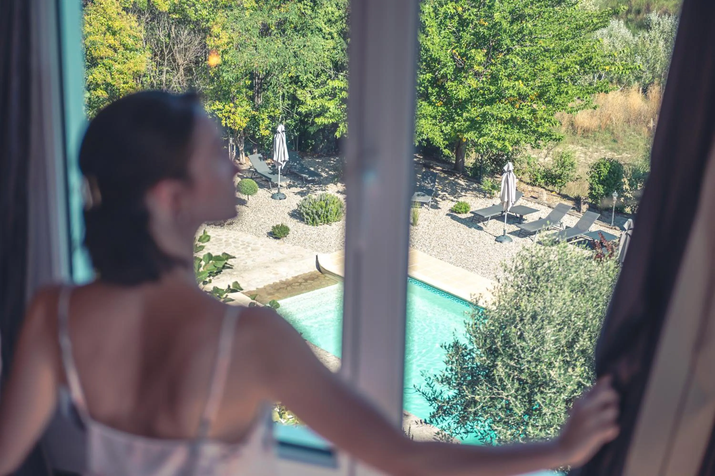 Mountain view in Logis Hôtel Restaurant Le Plantevin