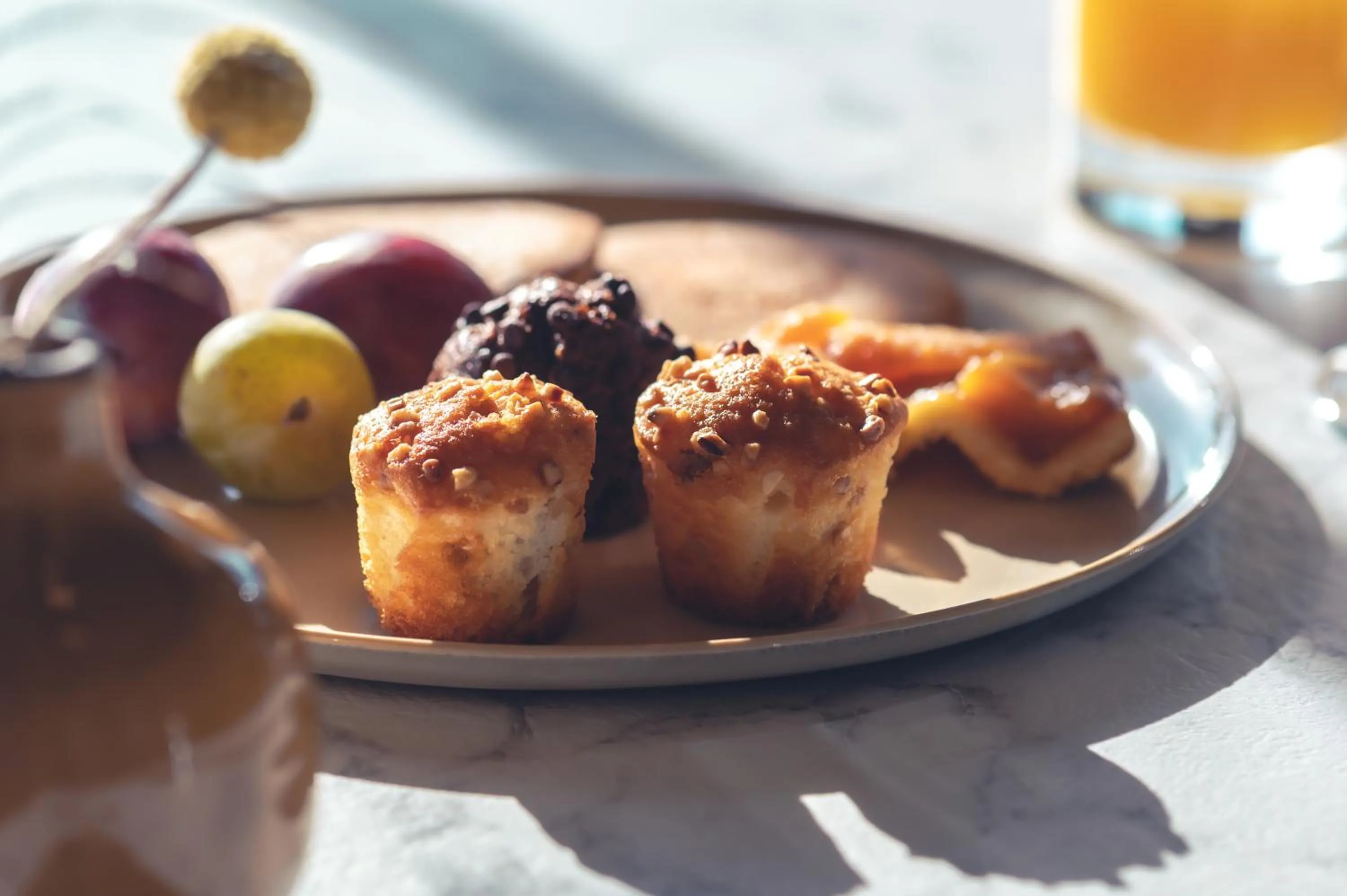 Breakfast in Logis Hôtel Restaurant Le Plantevin