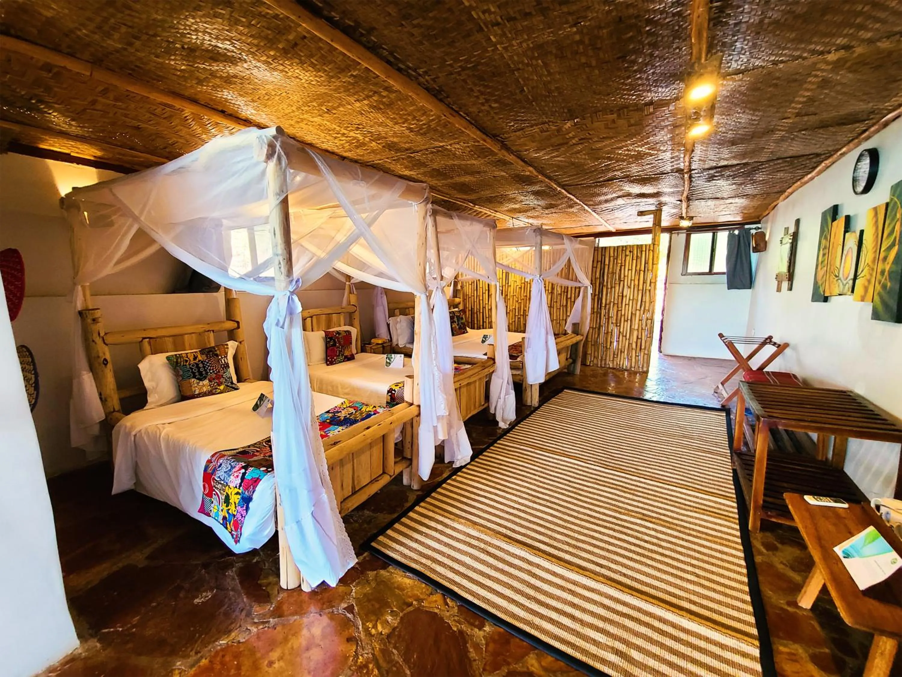 Bed in Wag Hill Lodge & Spa