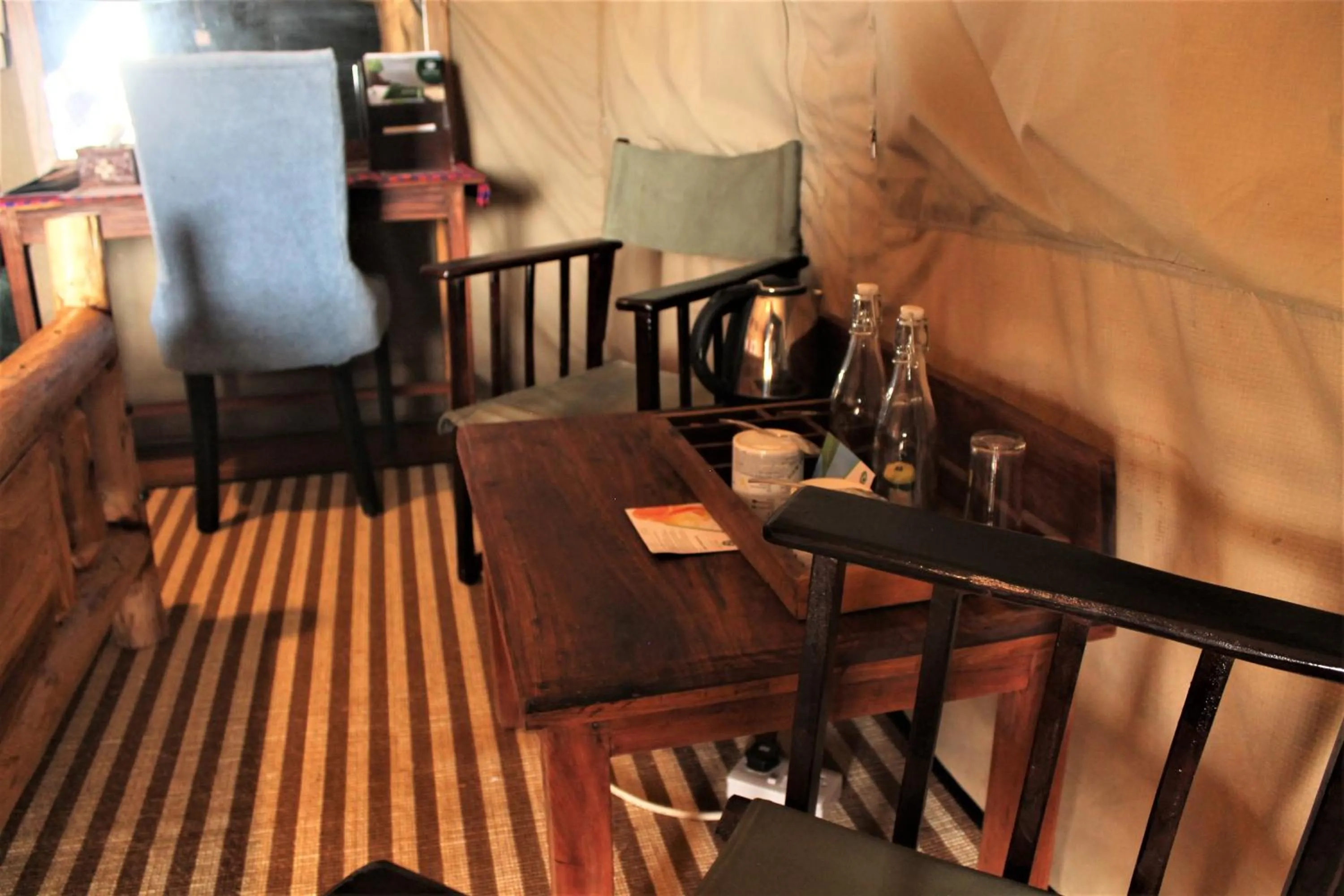 Seating area in Wag Hill Lodge & Spa