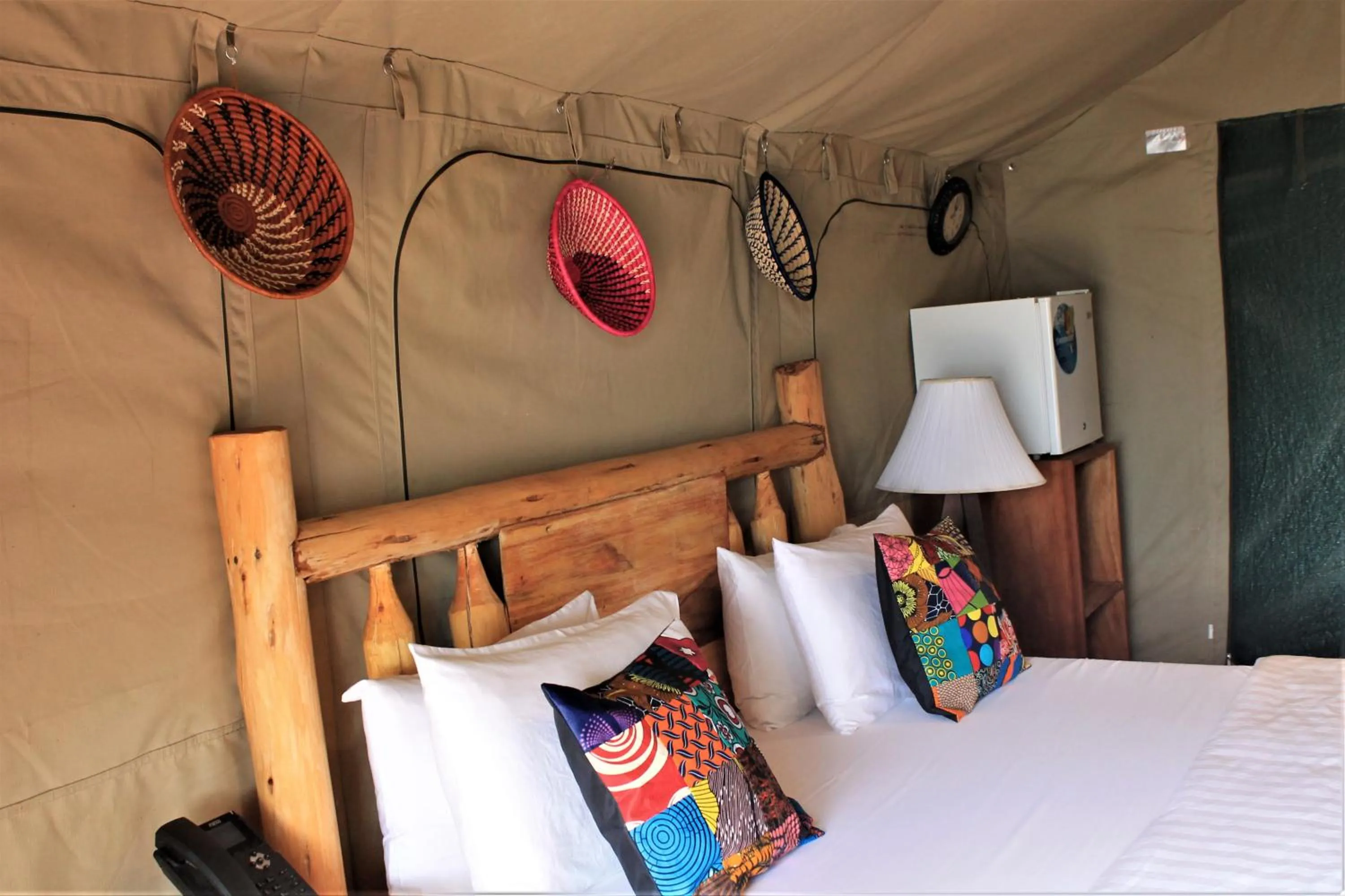 Bed in Wag Hill Lodge & Spa