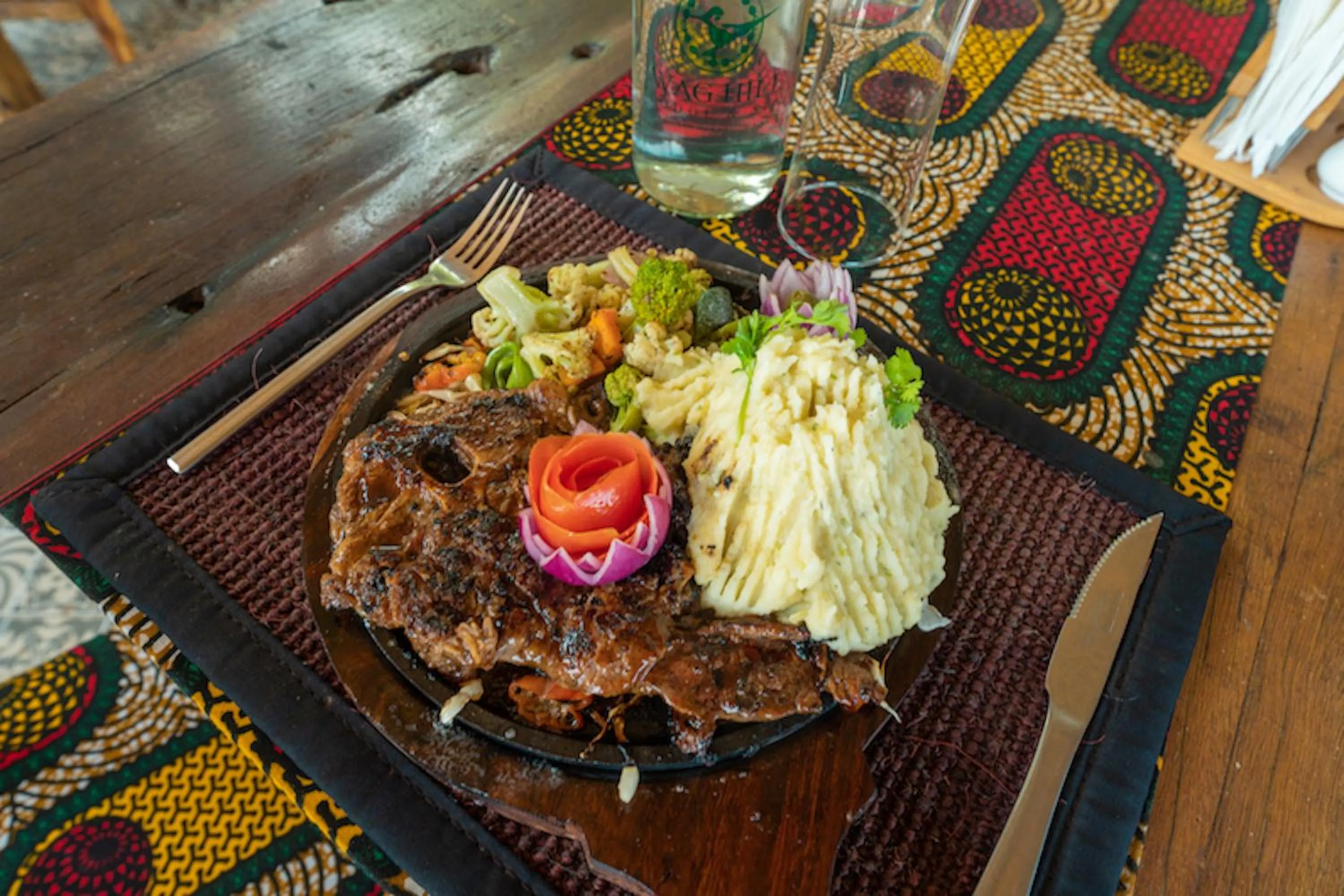 Food close-up in Wag Hill Lodge & Spa