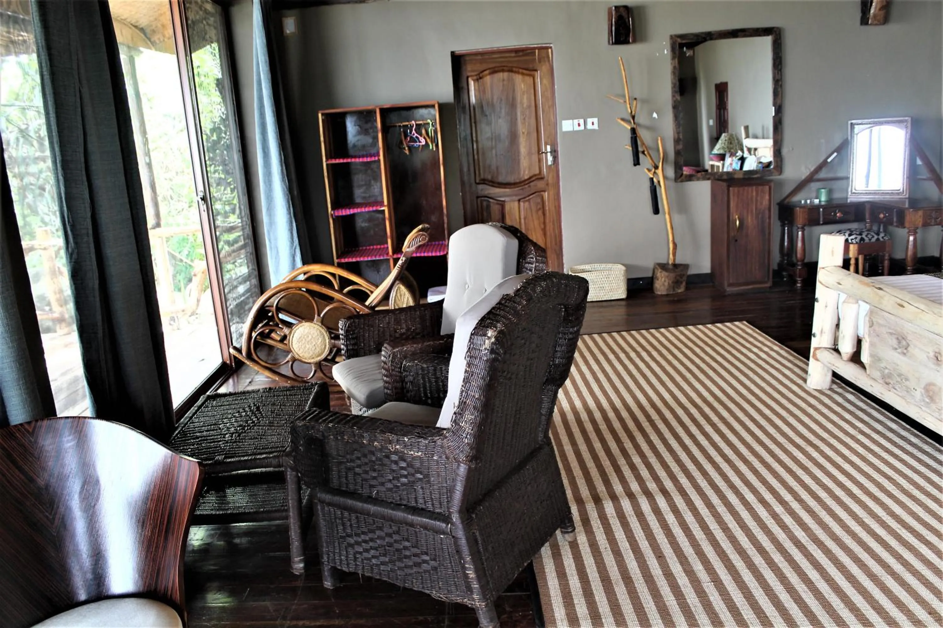 Seating area in Wag Hill Lodge & Spa