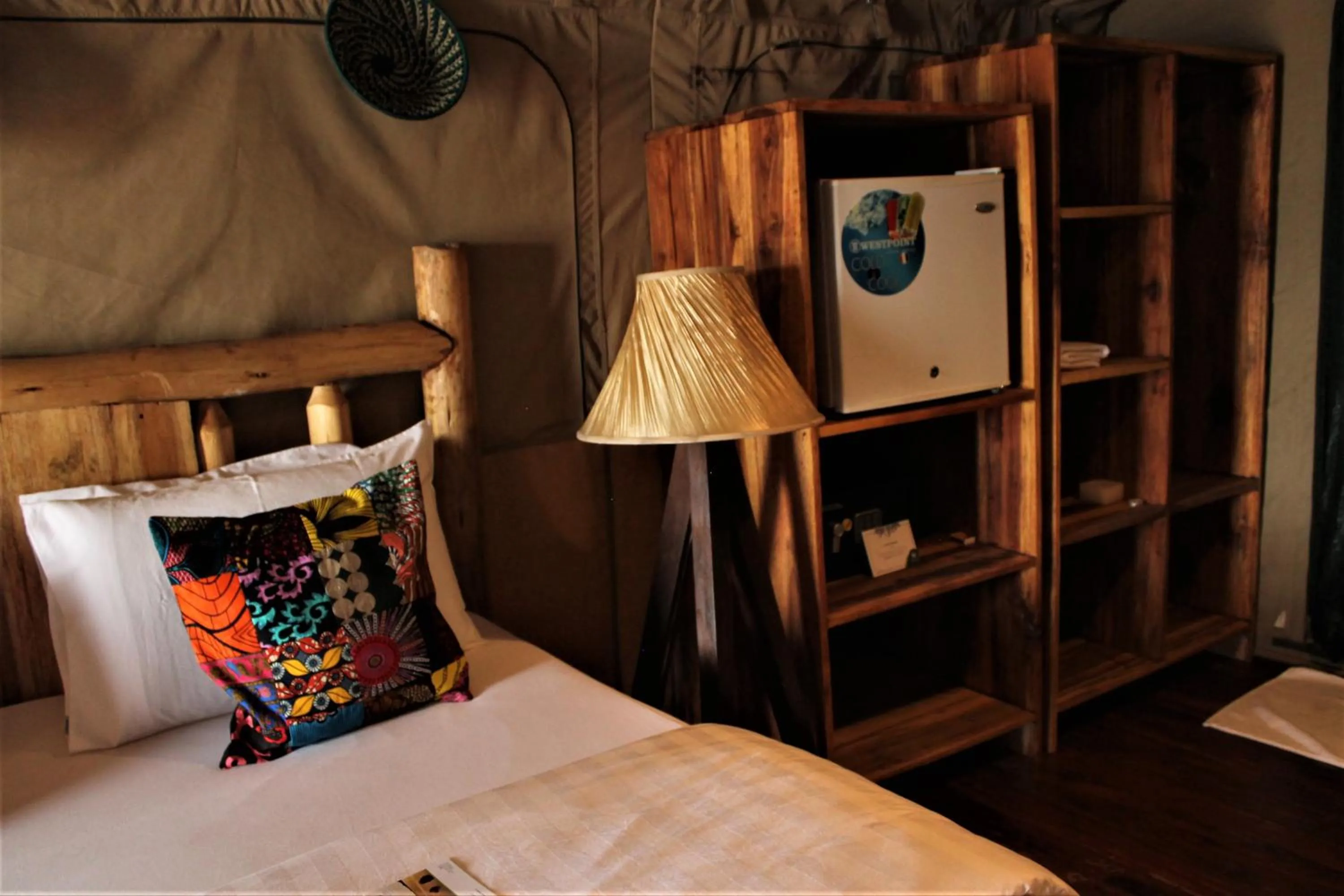 Bed in Wag Hill Lodge & Spa