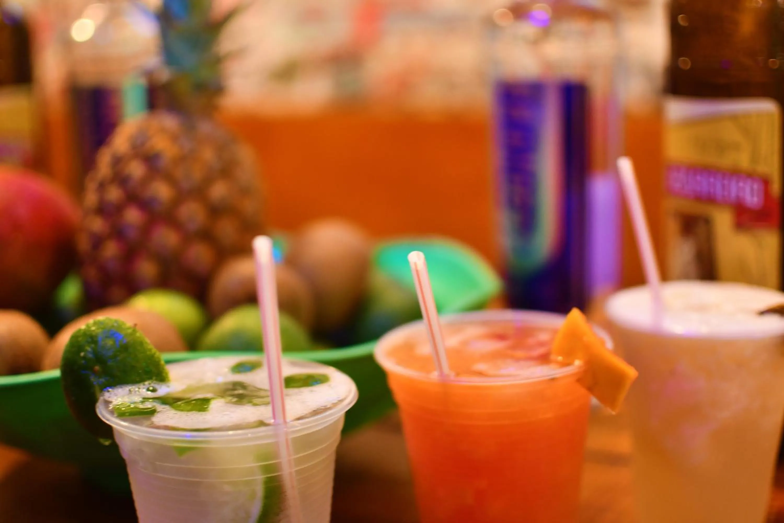 Food and drinks in La Casa Hostel