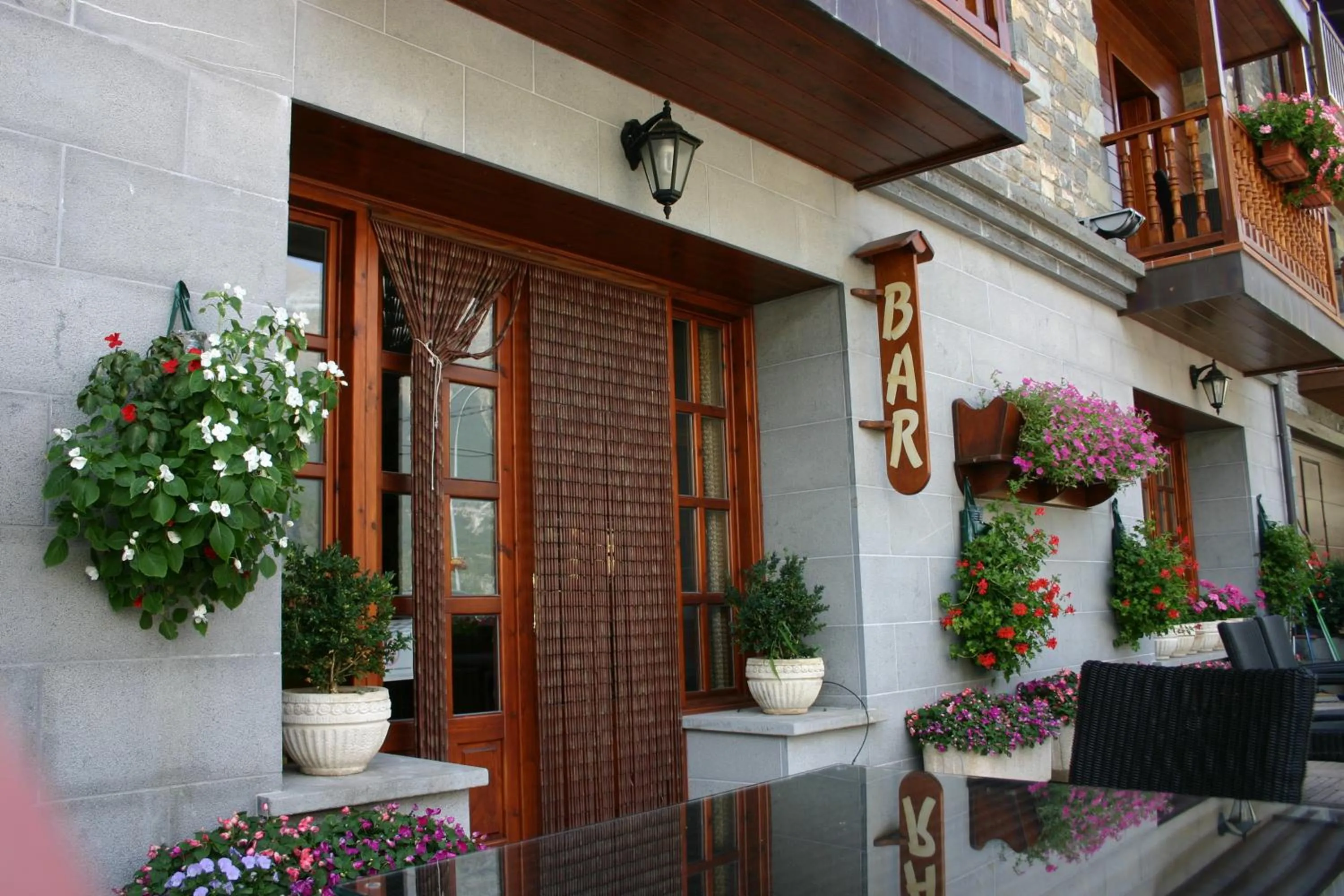 Lobby or reception in Hotel Bujaruelo