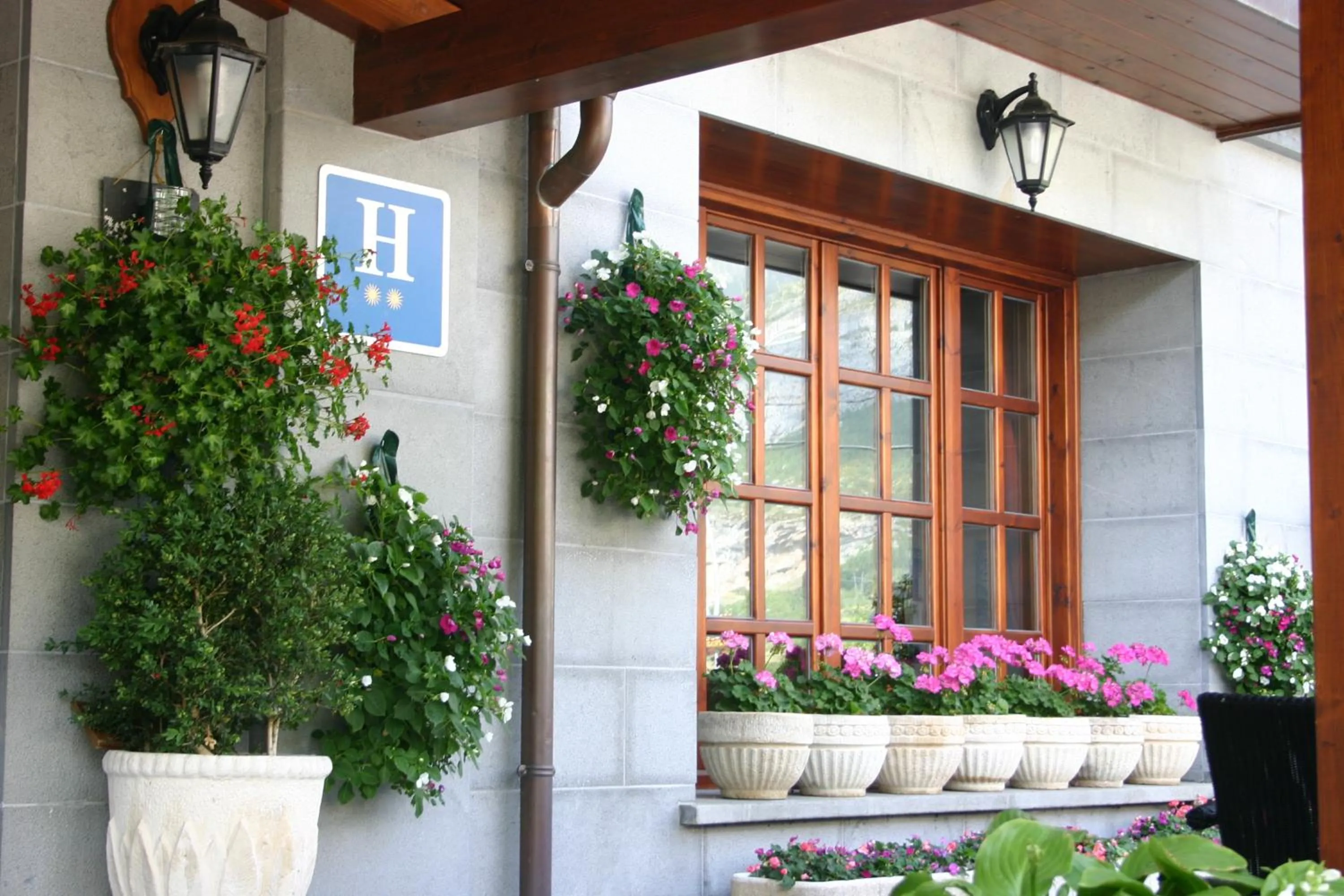 Facade/entrance in Hotel Bujaruelo
