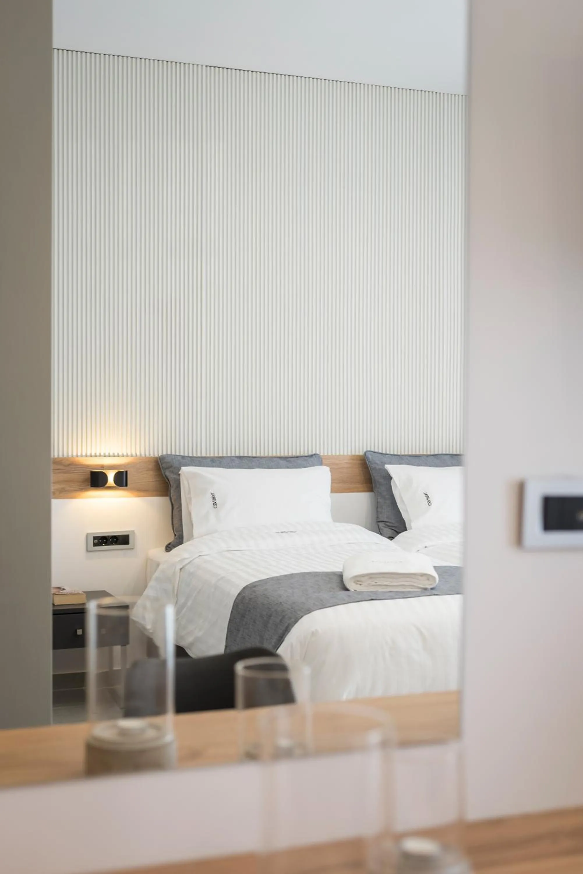 Bed in Central City Hotel