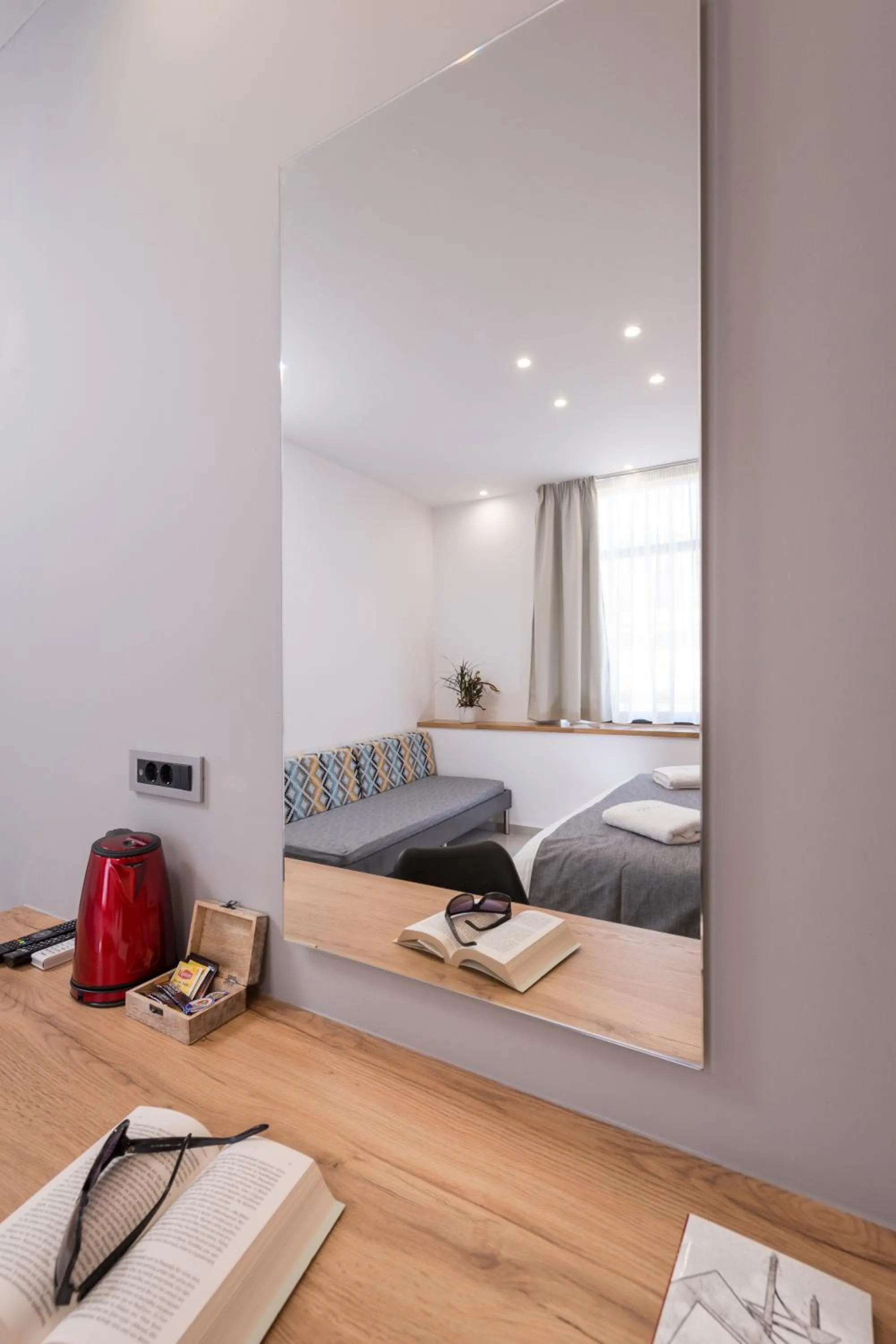 Bed in Central City Hotel