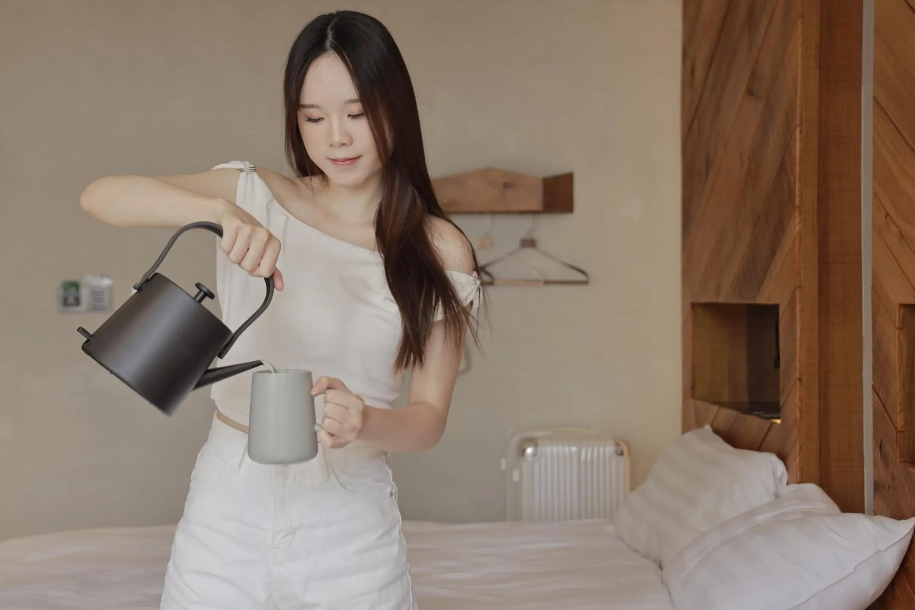 Bed in Central Land Hotel Bed in Central Land Hotel