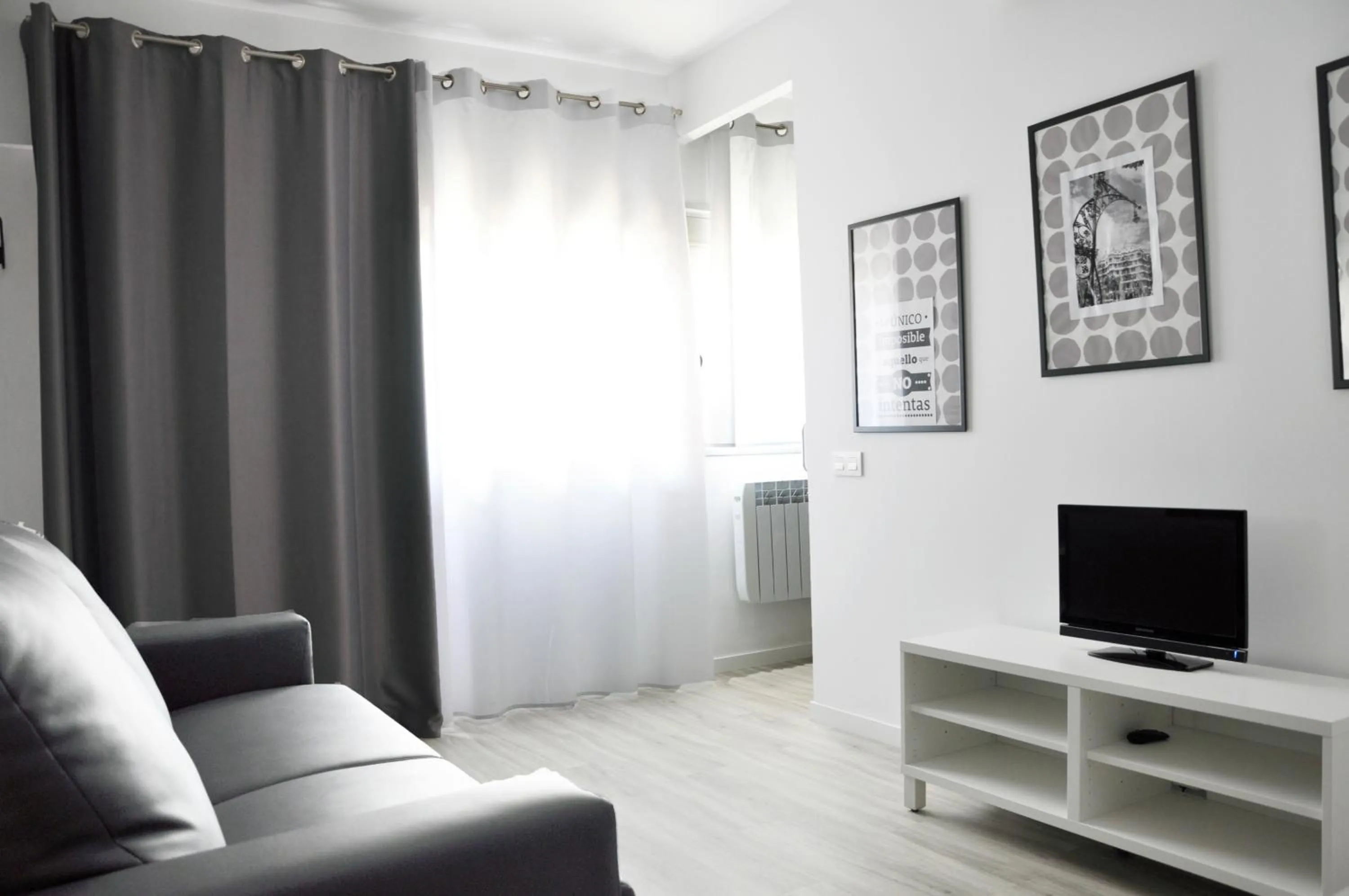 Living room in Residencia Universitaria Resa La Ciutadella