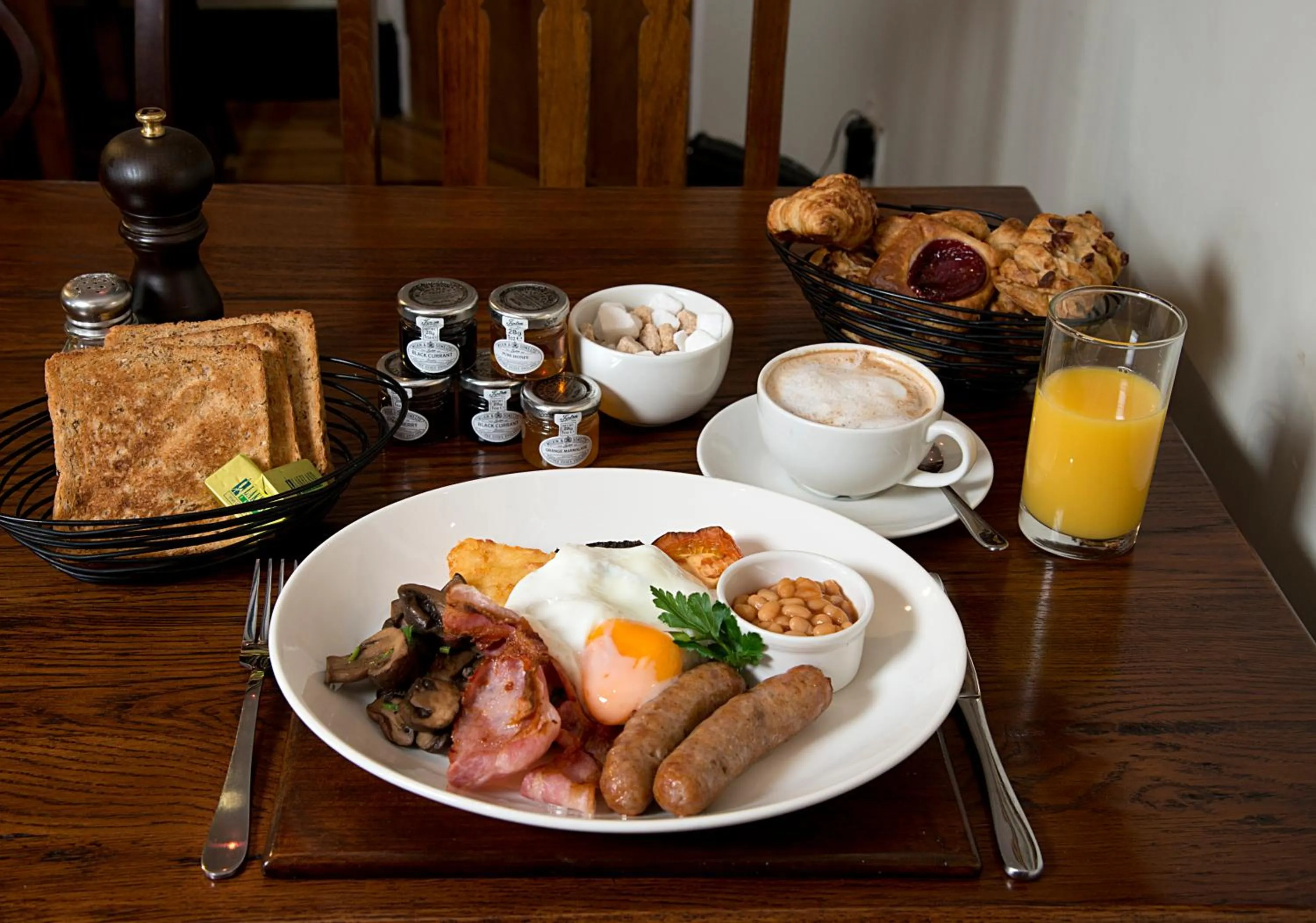 Food close-up in The Jug And Bottle