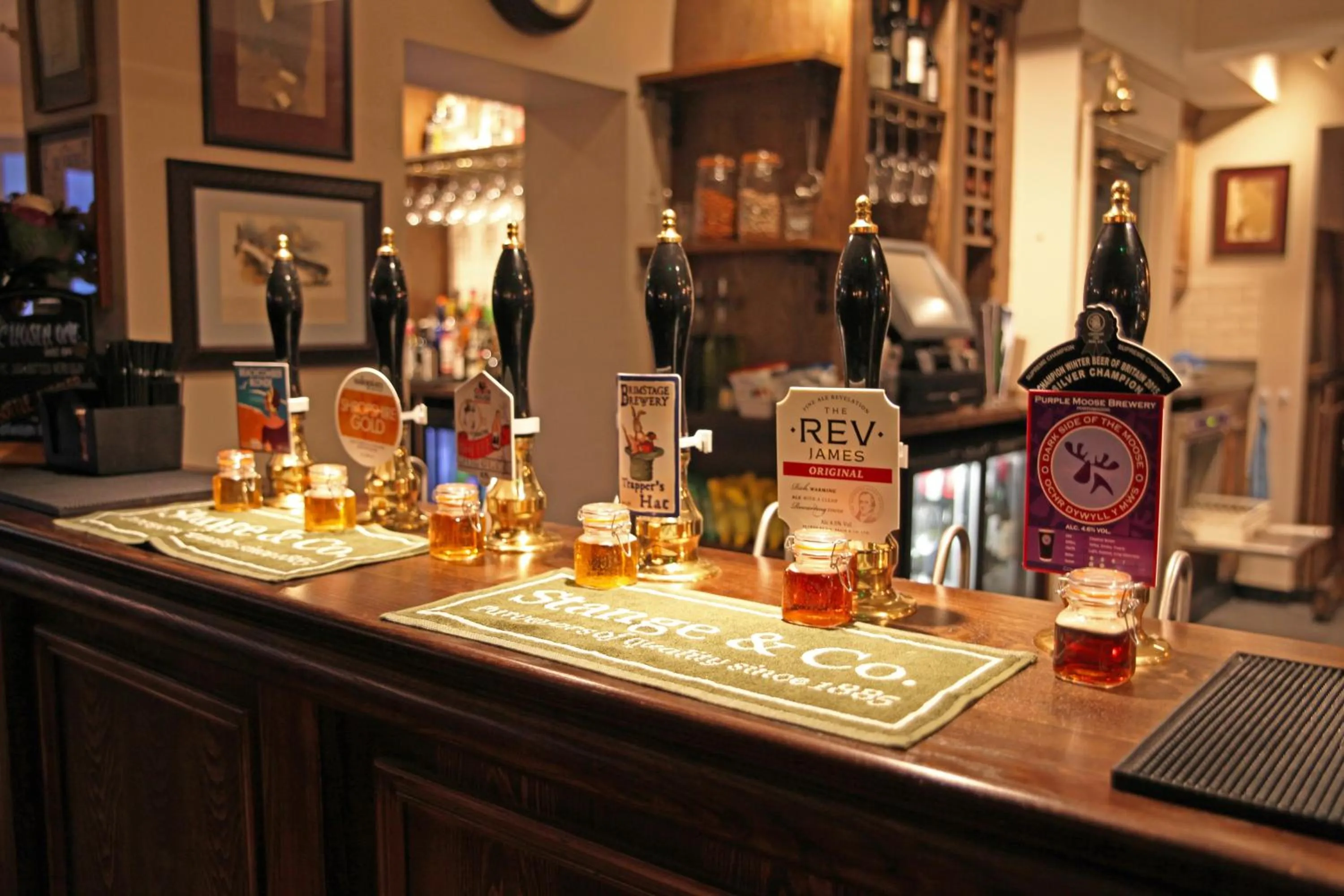 Lounge or bar in The Jug And Bottle