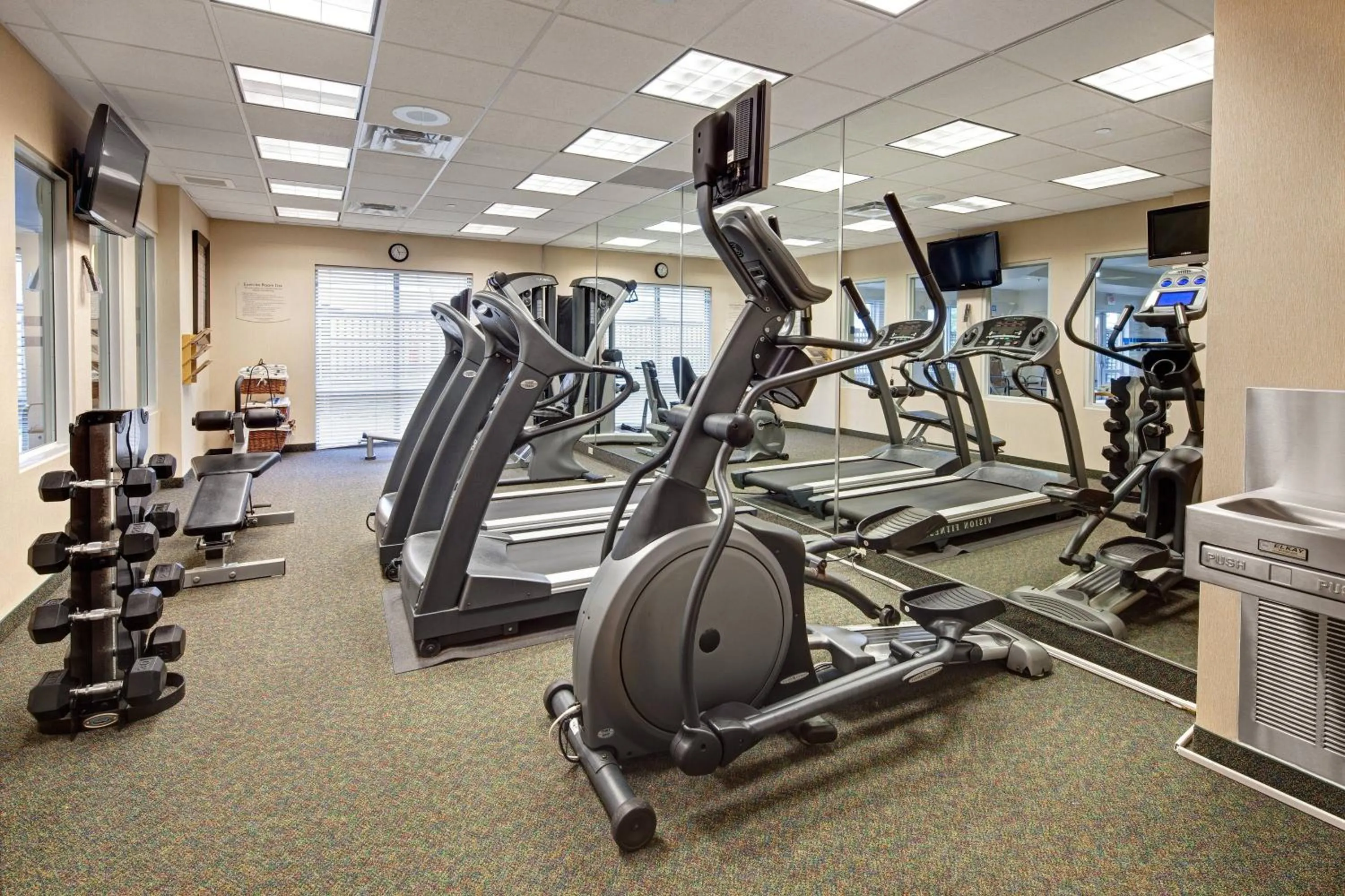Fitness centre/facilities in Fairfield Inn & Suites by Marriott Toronto Brampton