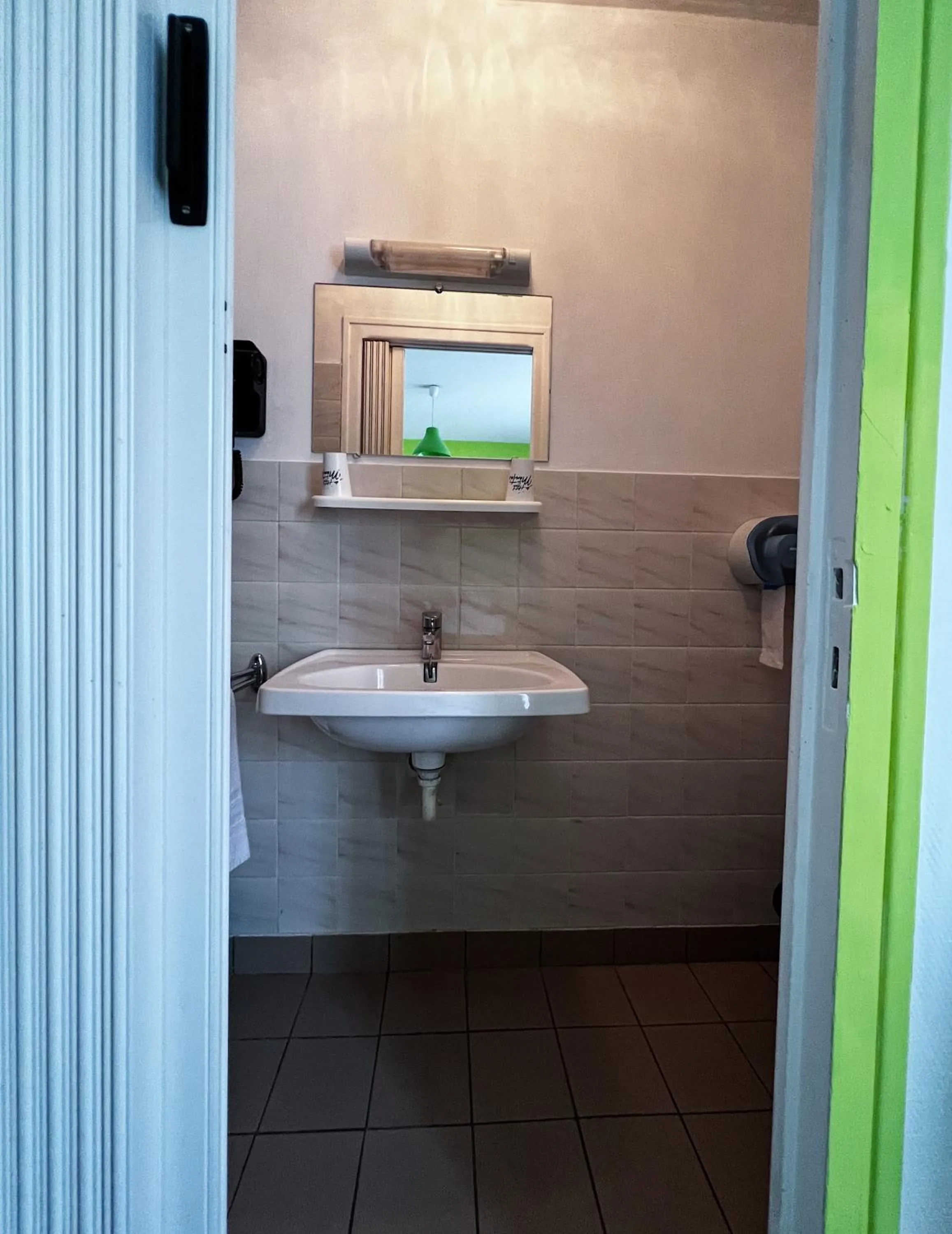 Bathroom in Contact Hotel Les Montois