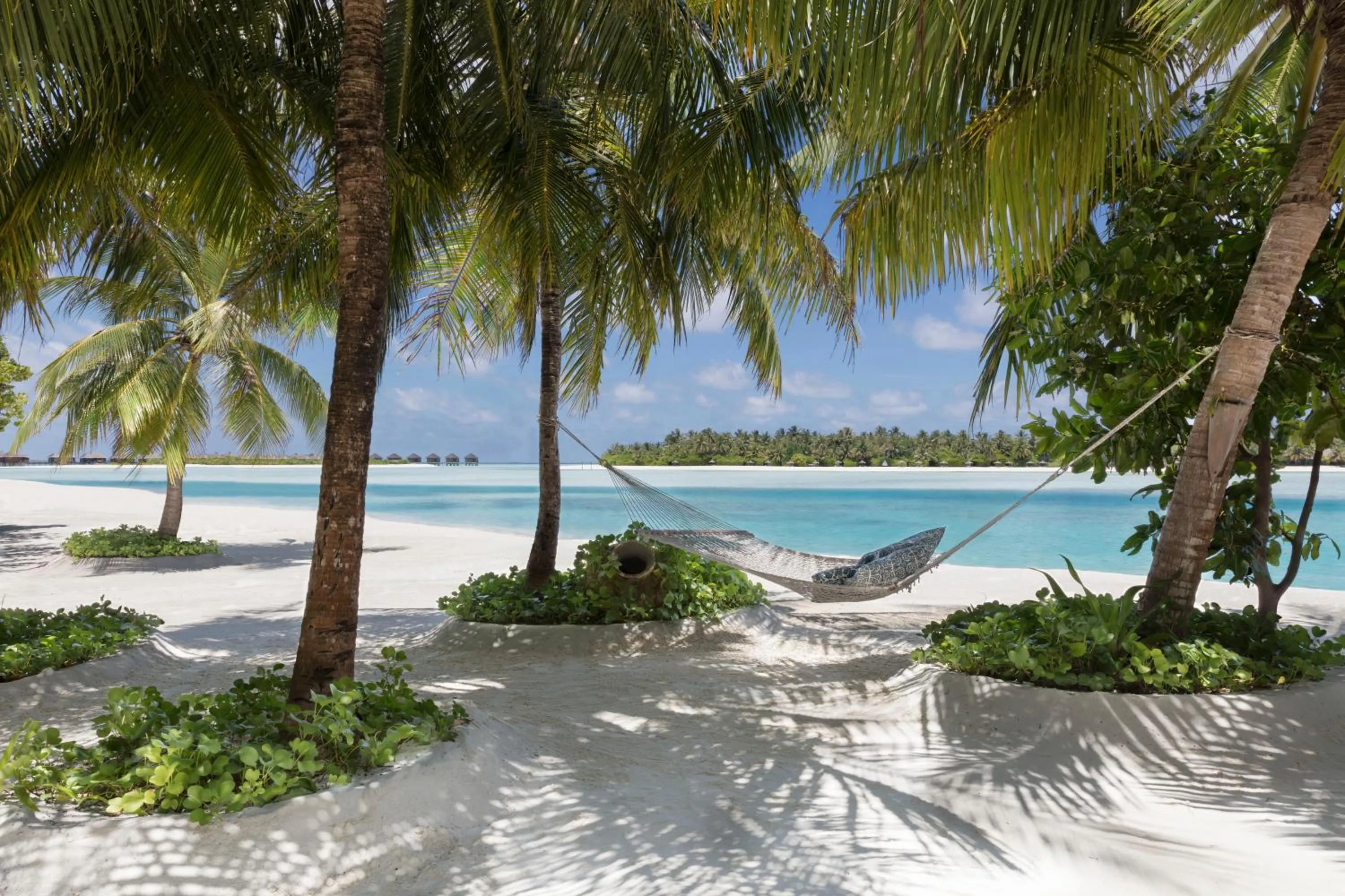 Natural landscape in Naladhu Private Island Maldives