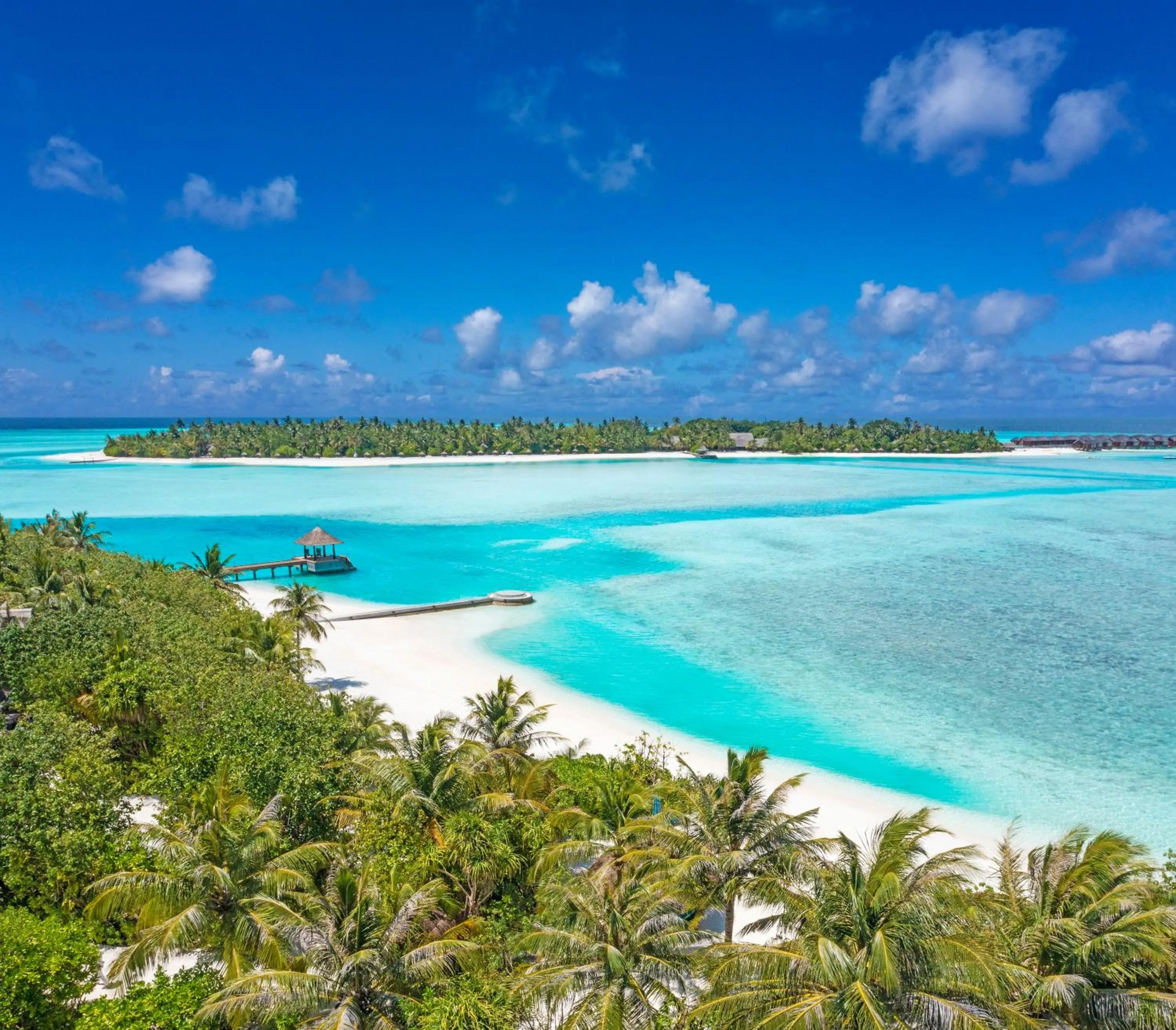Natural landscape in Naladhu Private Island Maldives
