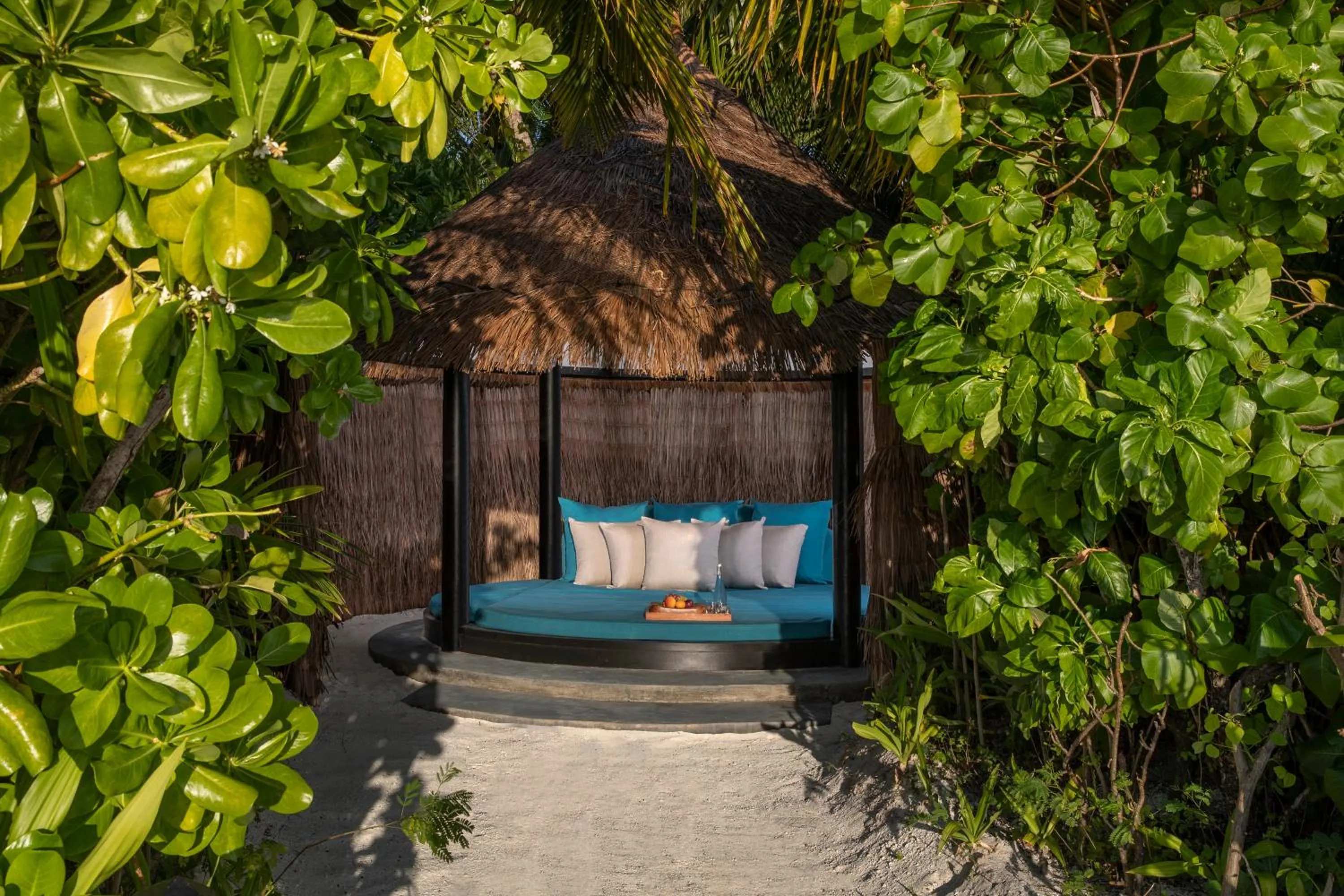 Garden in Naladhu Private Island Maldives