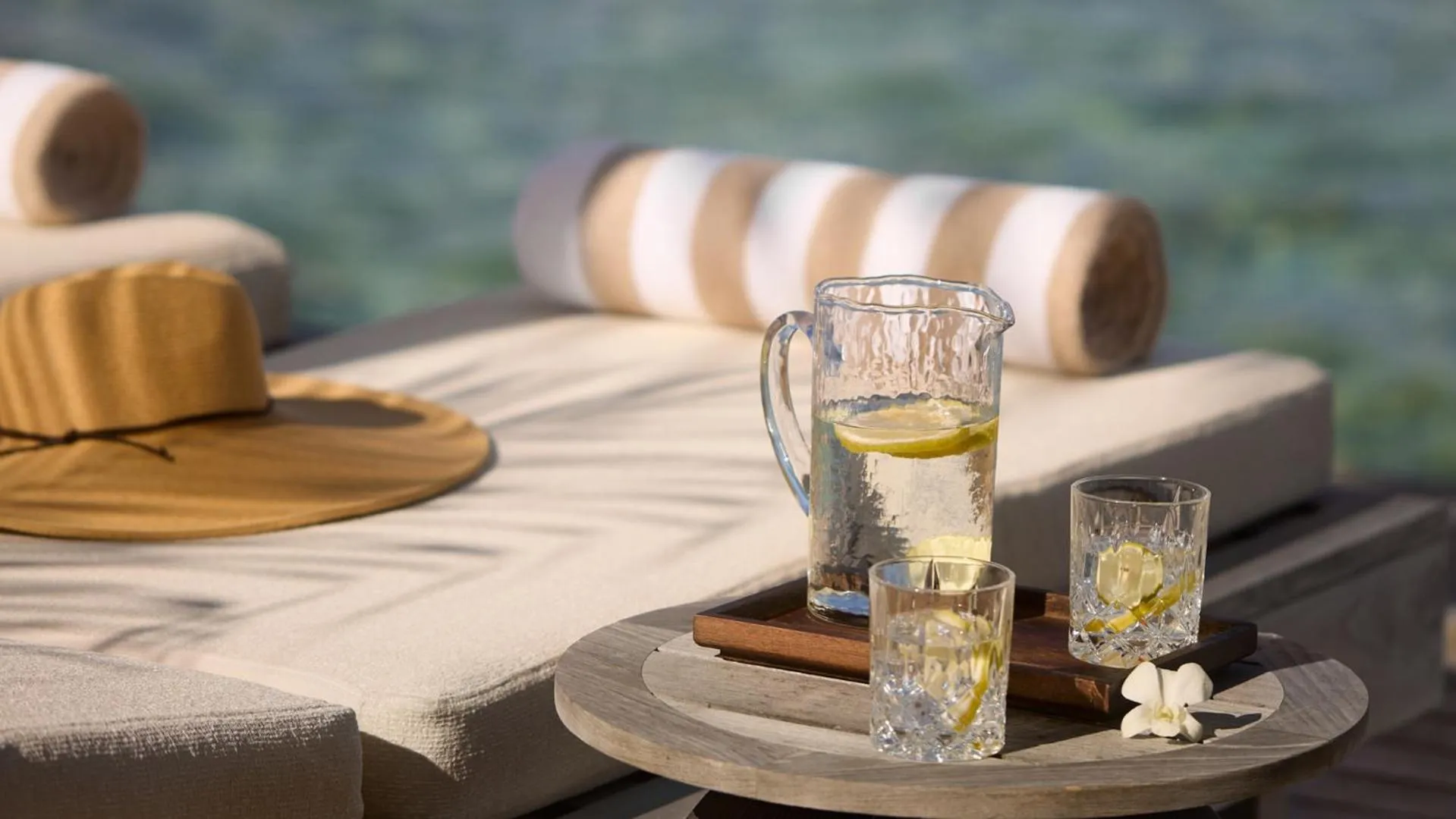 Drinks in Naladhu Private Island Maldives