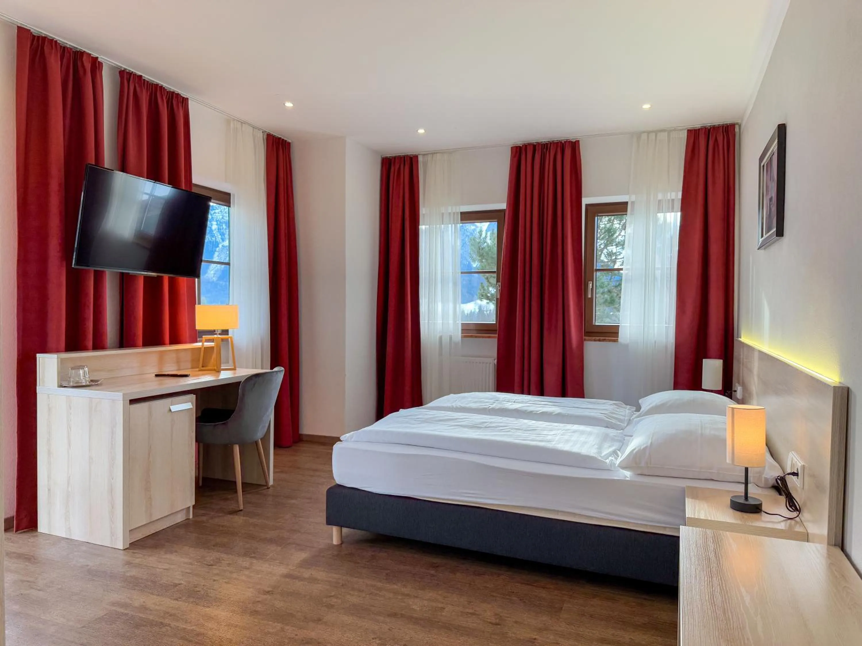 Bed in Landgasthof Schwarzberg