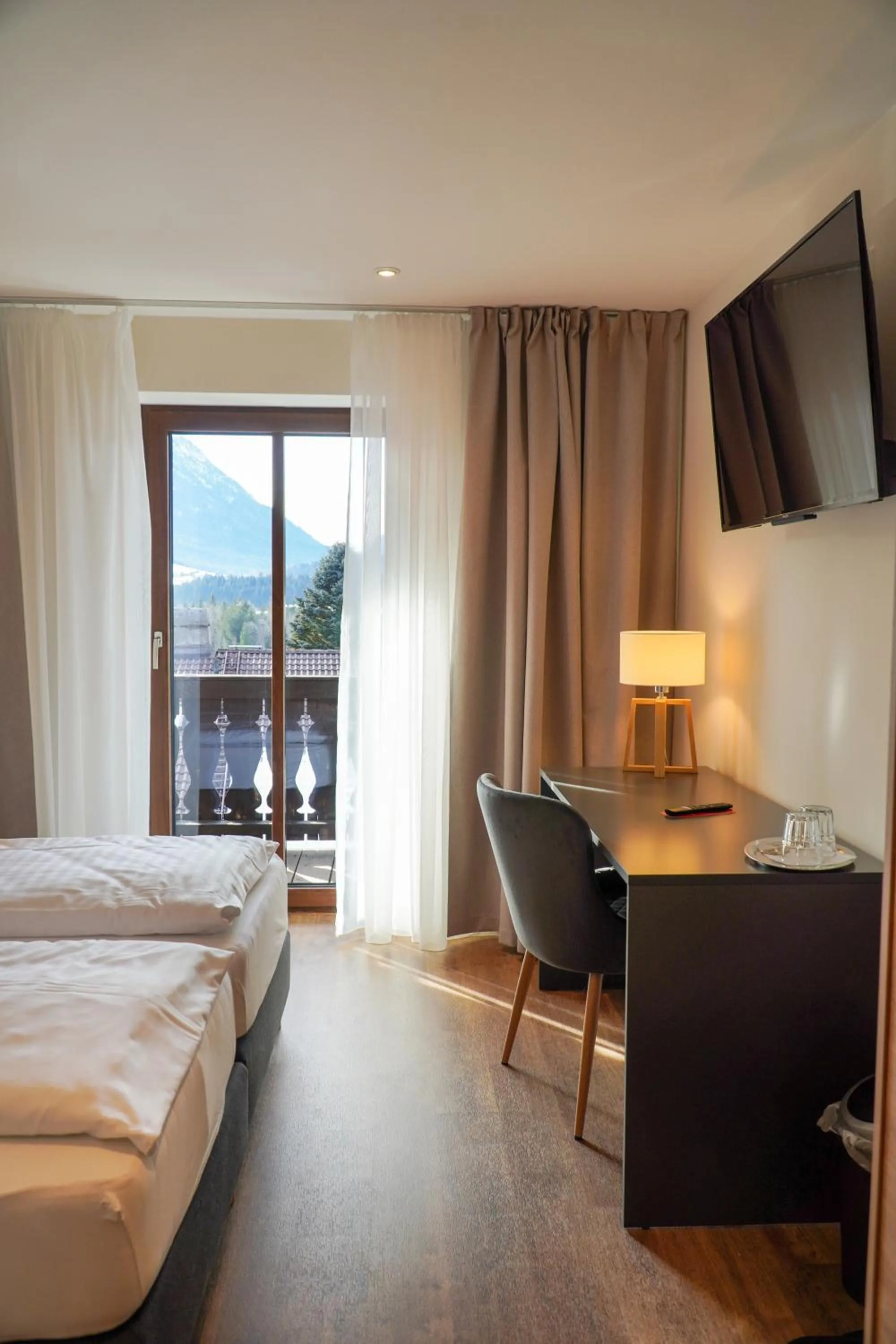 Bed in Landgasthof Schwarzberg