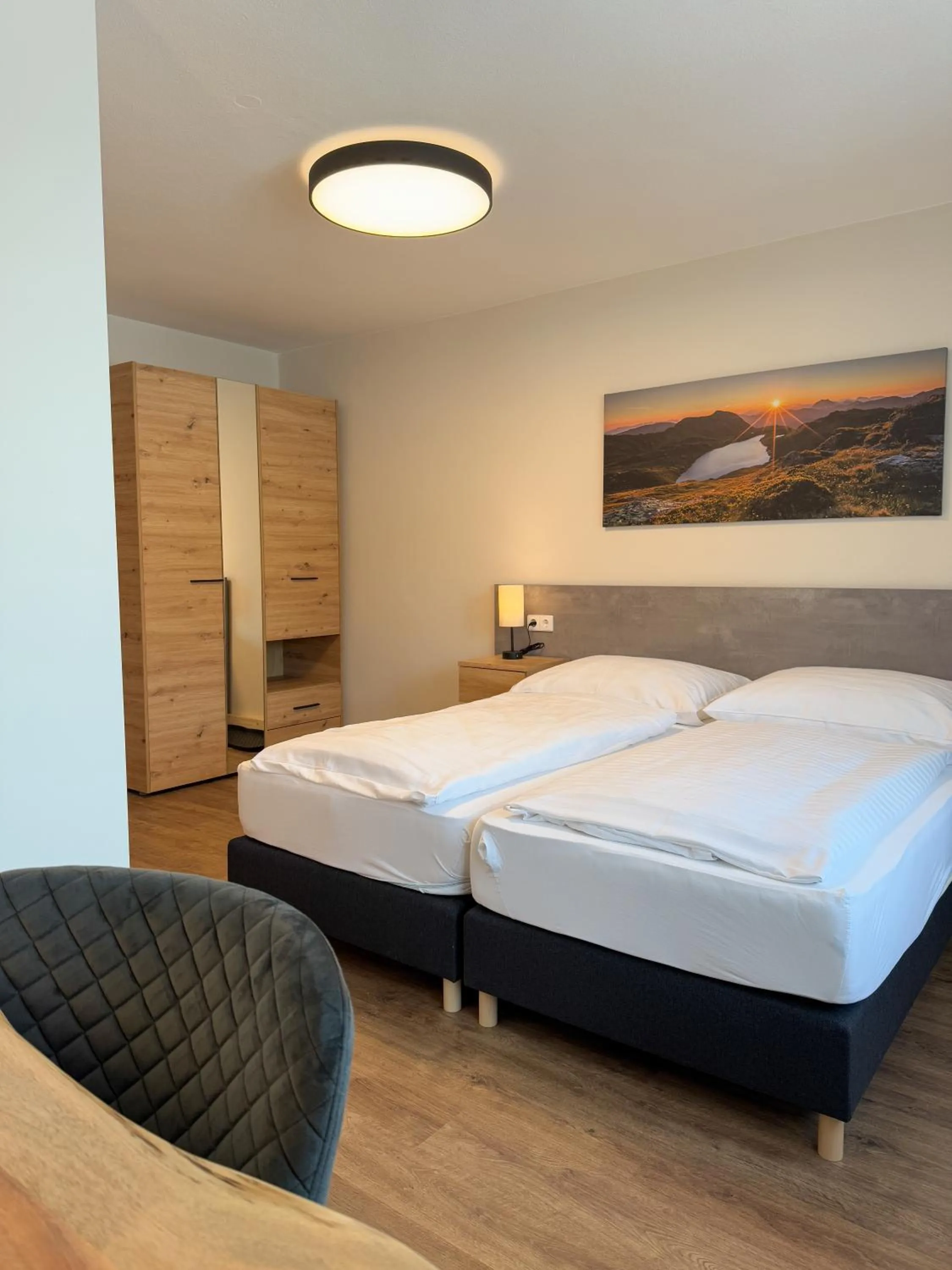 Bed in Landgasthof Schwarzberg