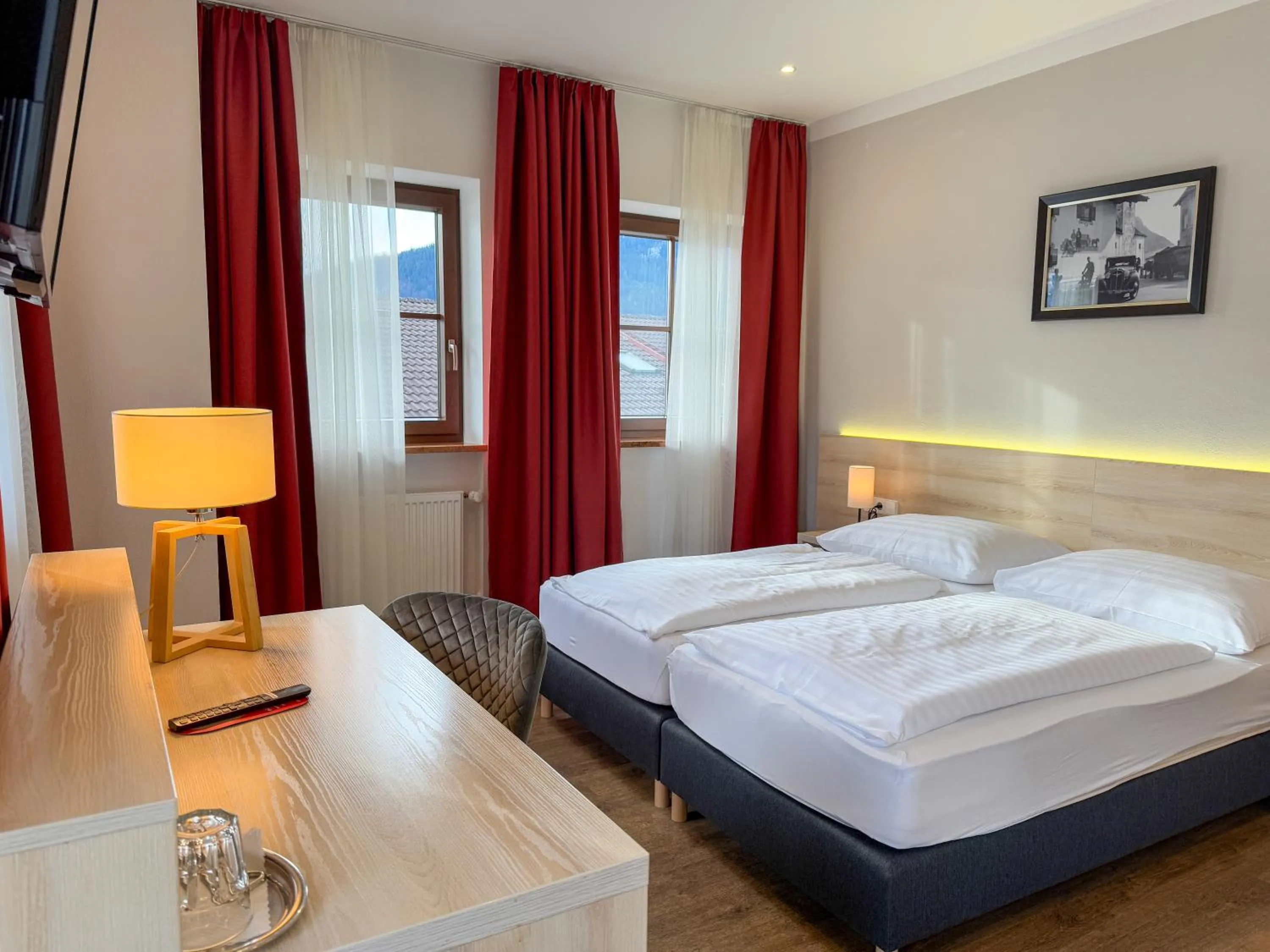 Bed in Landgasthof Schwarzberg